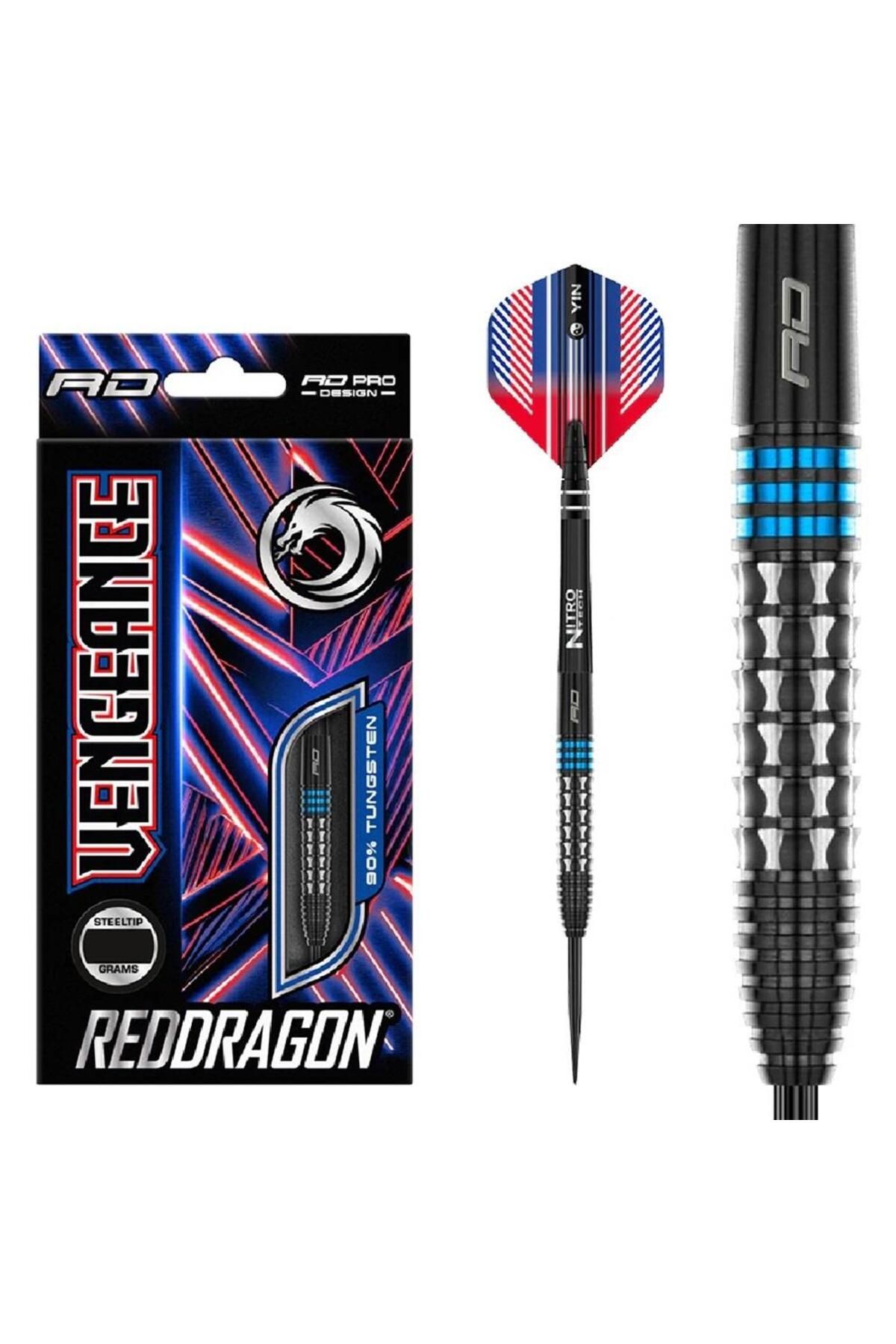 Red Dragon Vengeance Blue % 90 Tungsten Çelik Uçlu Dart Oku