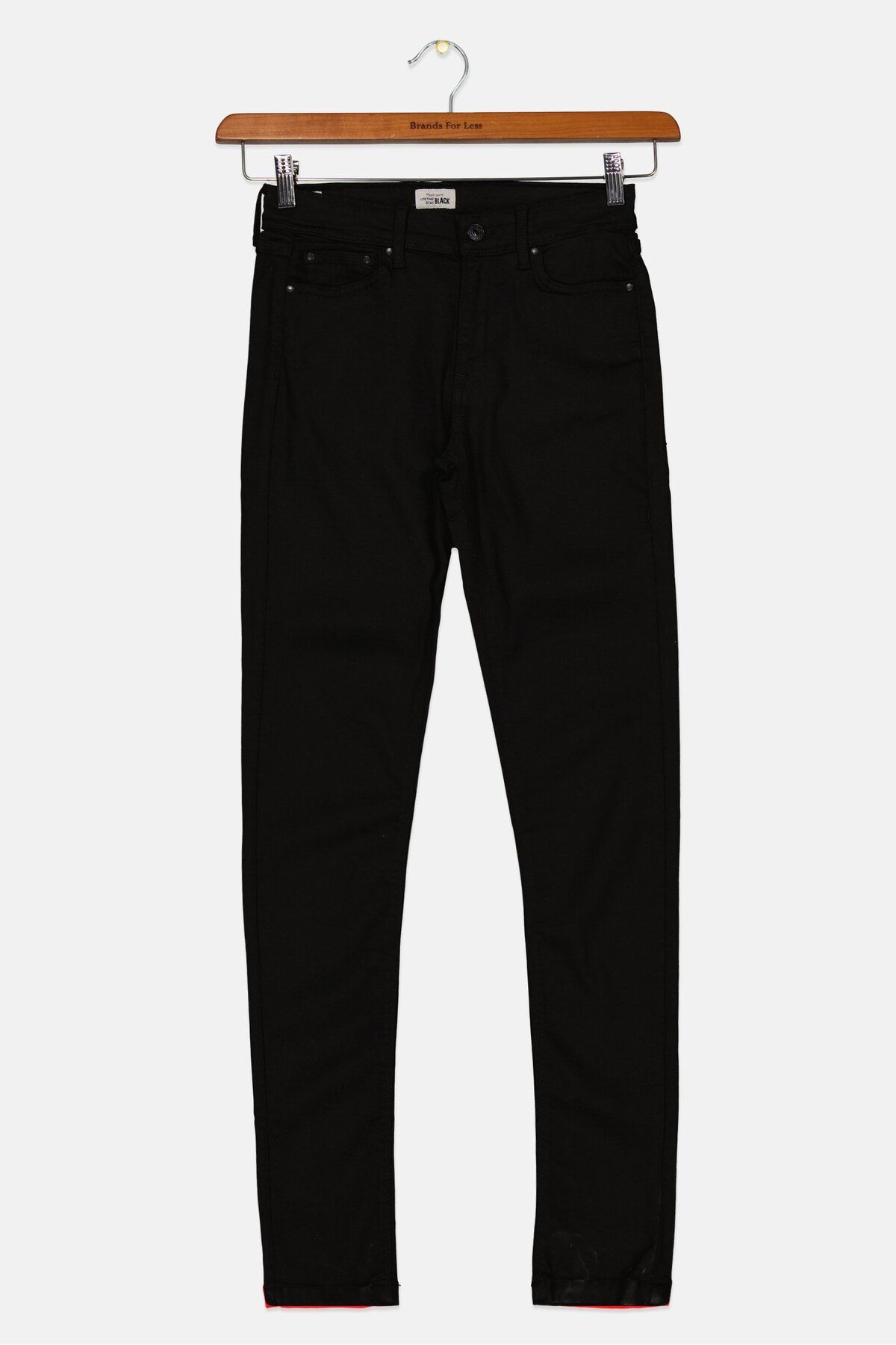 Pepe Jeans-معطف أسود بقصة ضيقة للفتيات - مرن ومستقيم 1