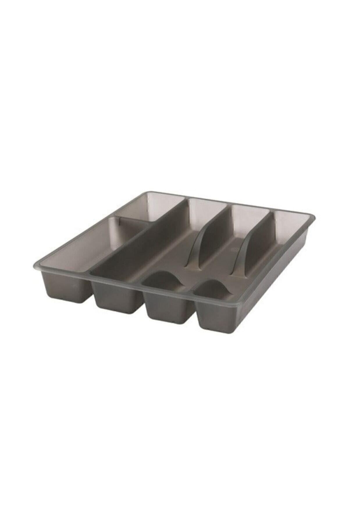 Smacker Cutlery Holder Spoon Holder - Plastic Grey