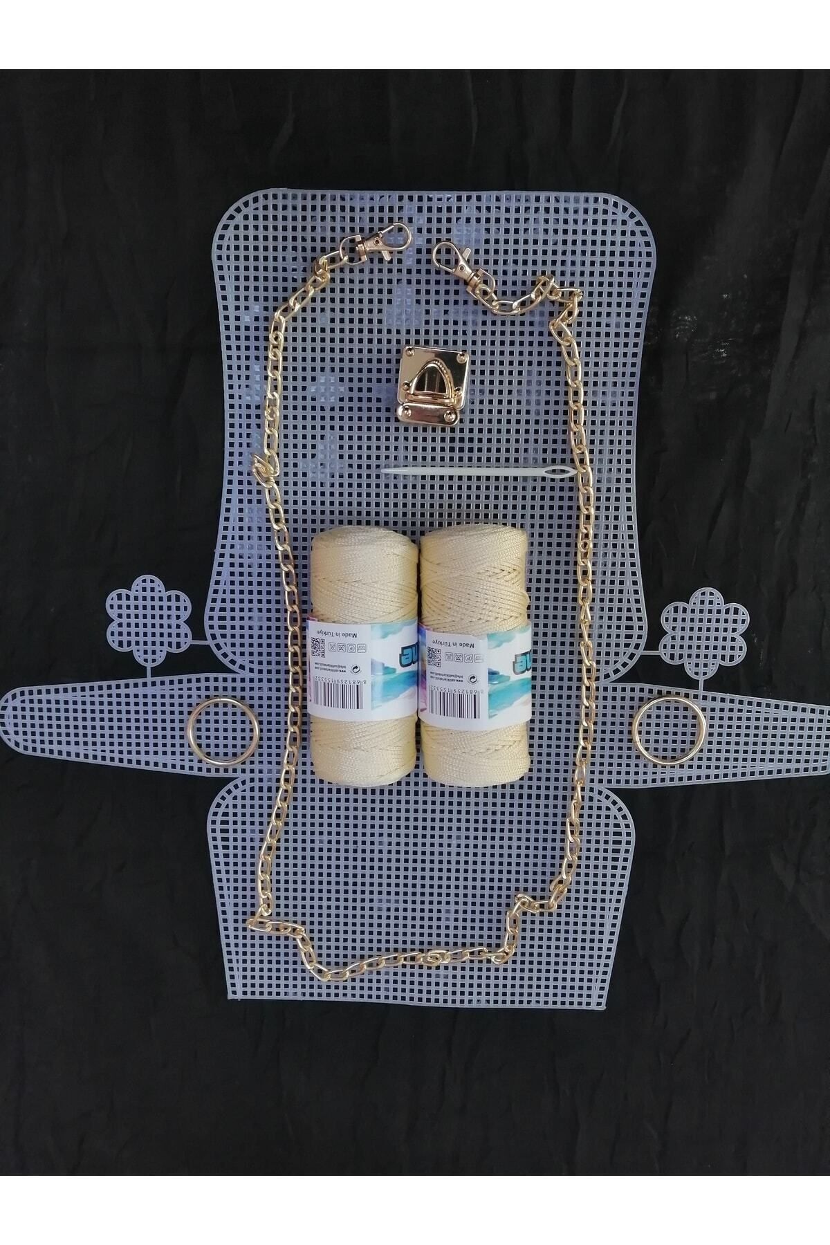 Sena Yün Kanvas Çanta Kiti