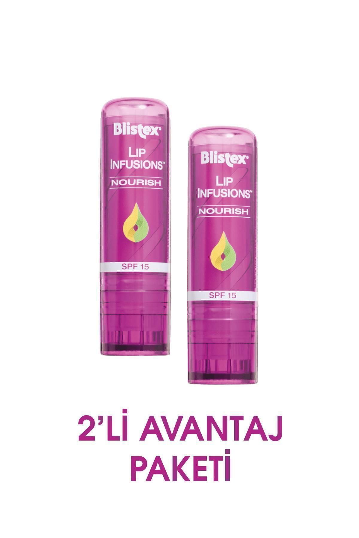 کرم تغذیه کننده لب با SPF 15 برای لب های صاف Blistex