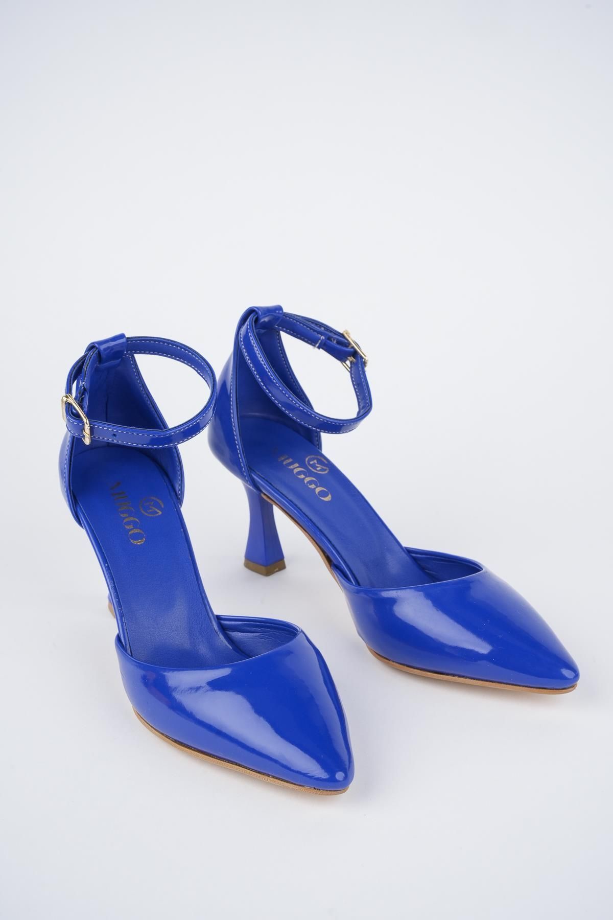 MUGGO-Dione garantiert Damen-Knöchelriemen mit spitzem Absatz, klassische Alltagsschuhe, bequeme und stilvolle Schuhe mit Absatz 6