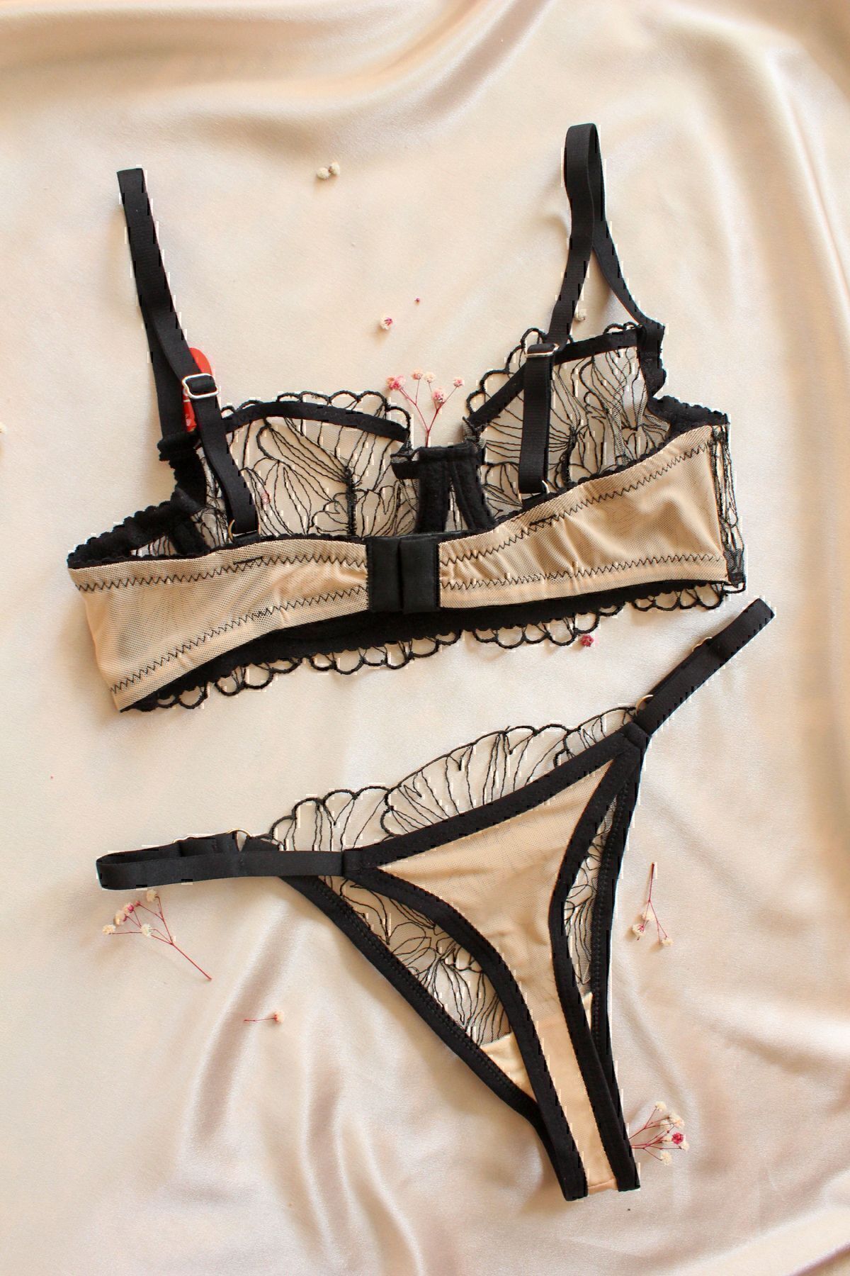 More Than Socks Siyah Bralet Set S tyen Tanga Fiyat Yorumlar 