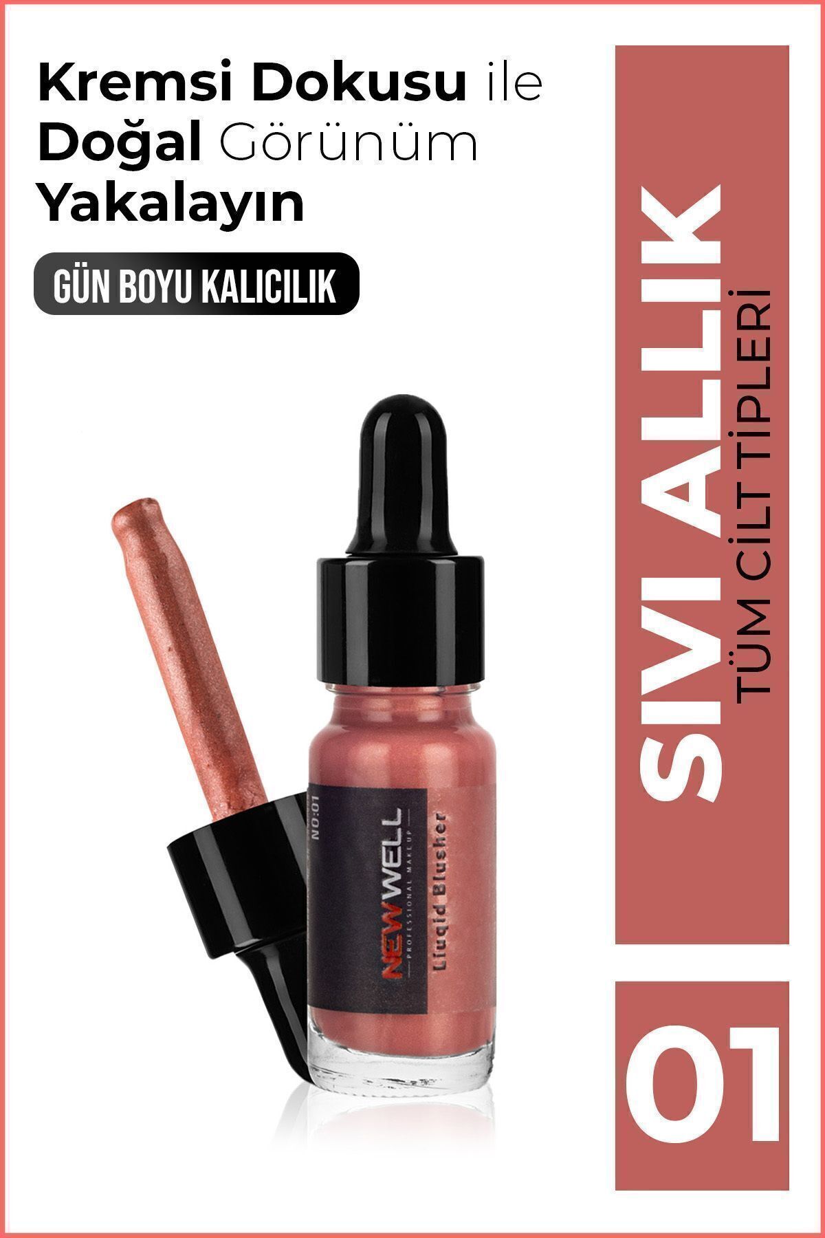 Sıvı Allık (sedefli) No01