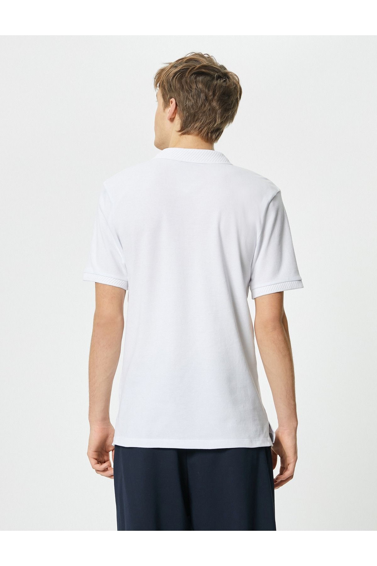 تیشرت مردانه سفید کوتون | SS0000000035801 اورجینال - تصویر 4