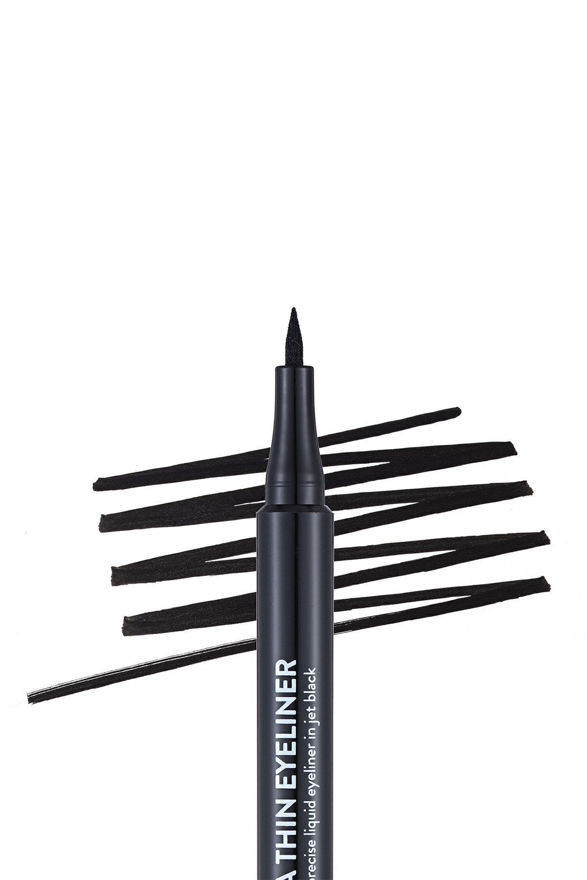 Flormar-Ultra Ince Uçlu Eyeliner (SİYAH) - Ultra Thin Eyeliner - 001 Black - 8690604478491 2