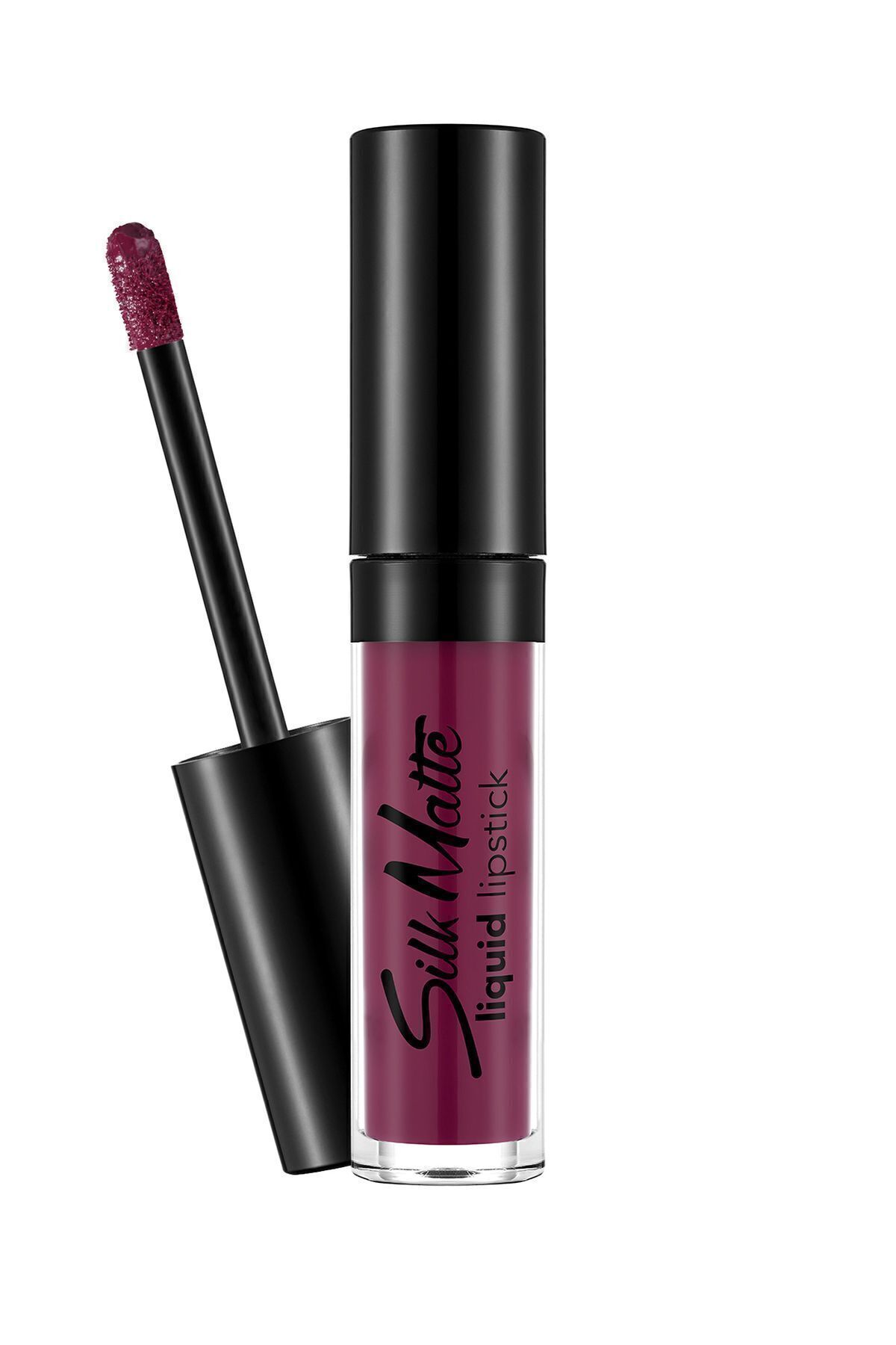 رژ لب مات مایع بافت دار مخملی (DUM)-رژ لب مایع مات ابریشم-015 Pretty Plum-8690604505425 Flormar