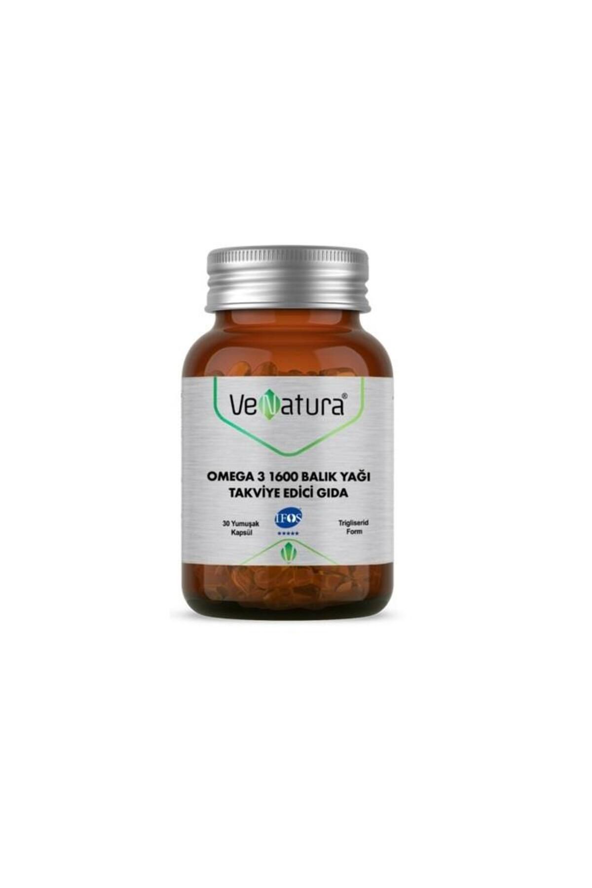 VeNatura Omega-3 1600 Balık Yağı 30 Kapsül