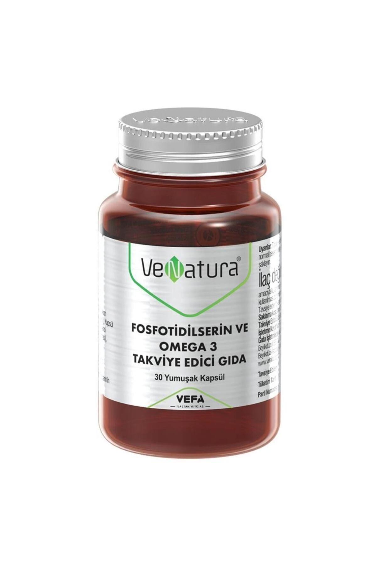 VeNatura Fosfotidilserin Ve Omega 3 30 Kapsül