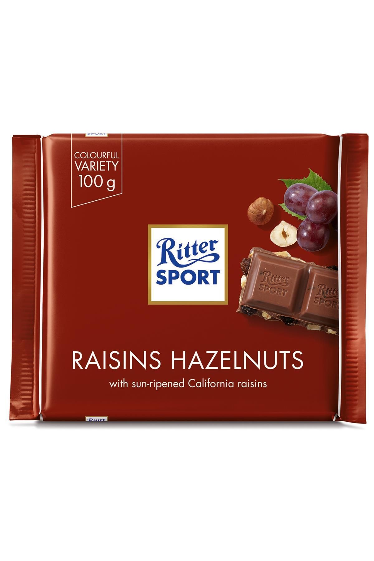 Ritte Sport Üzümlü Fındıklı Çikolata 100 gr