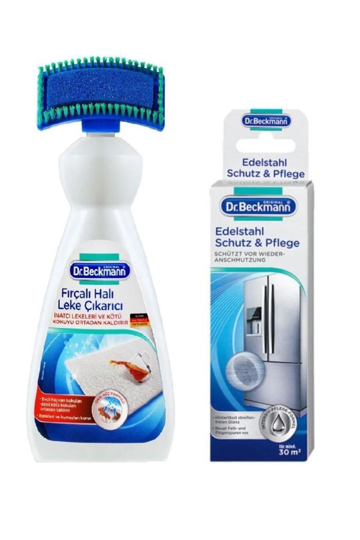 Dr.Beckmann Dr. Beckmann Fırçalı Halı Leke Çıkarıcı 650 Ml + Dr. Beckman Paslanmaz Çelik Koruyucu 40ml