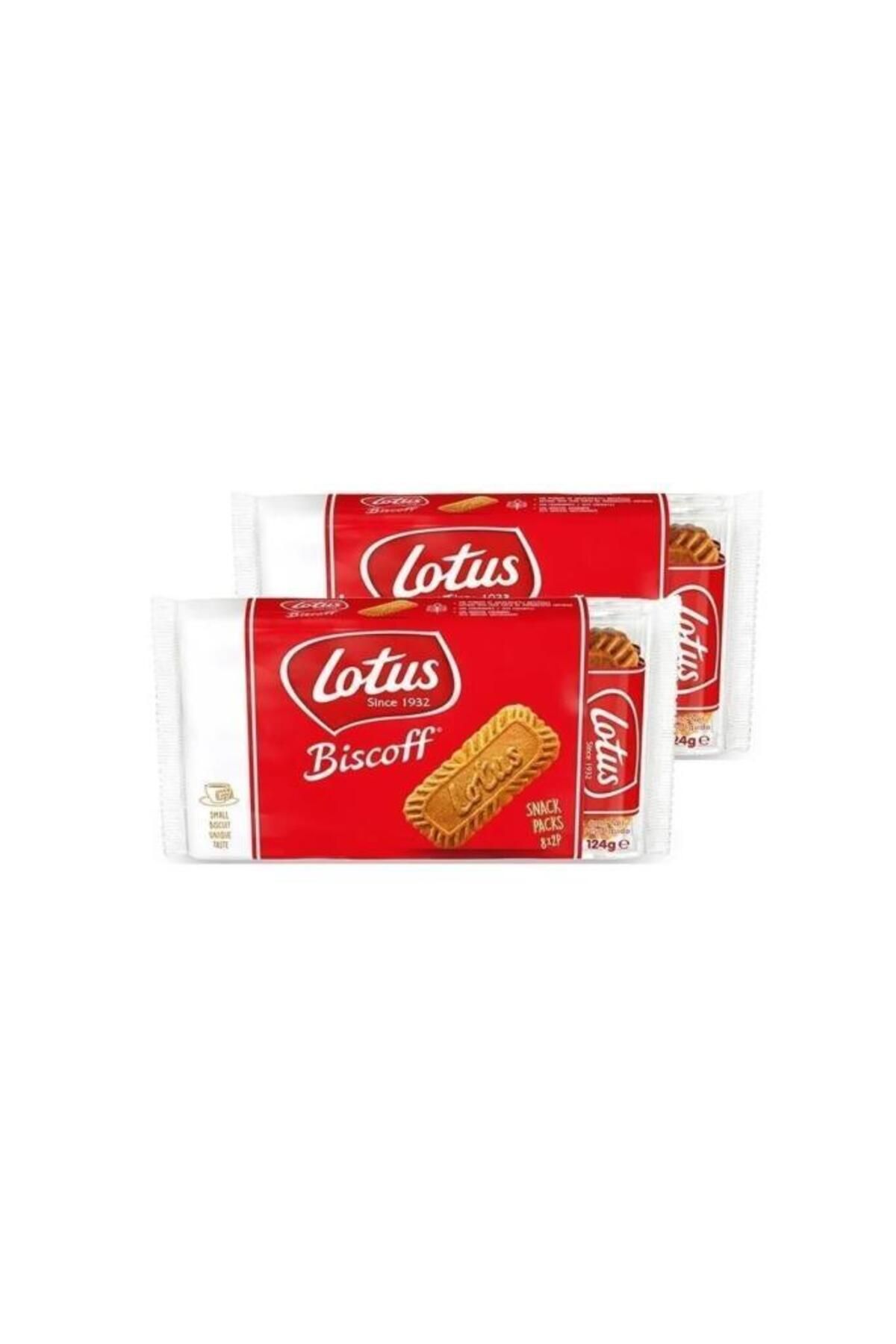 Lotus Biscoff Snack 124 G X2