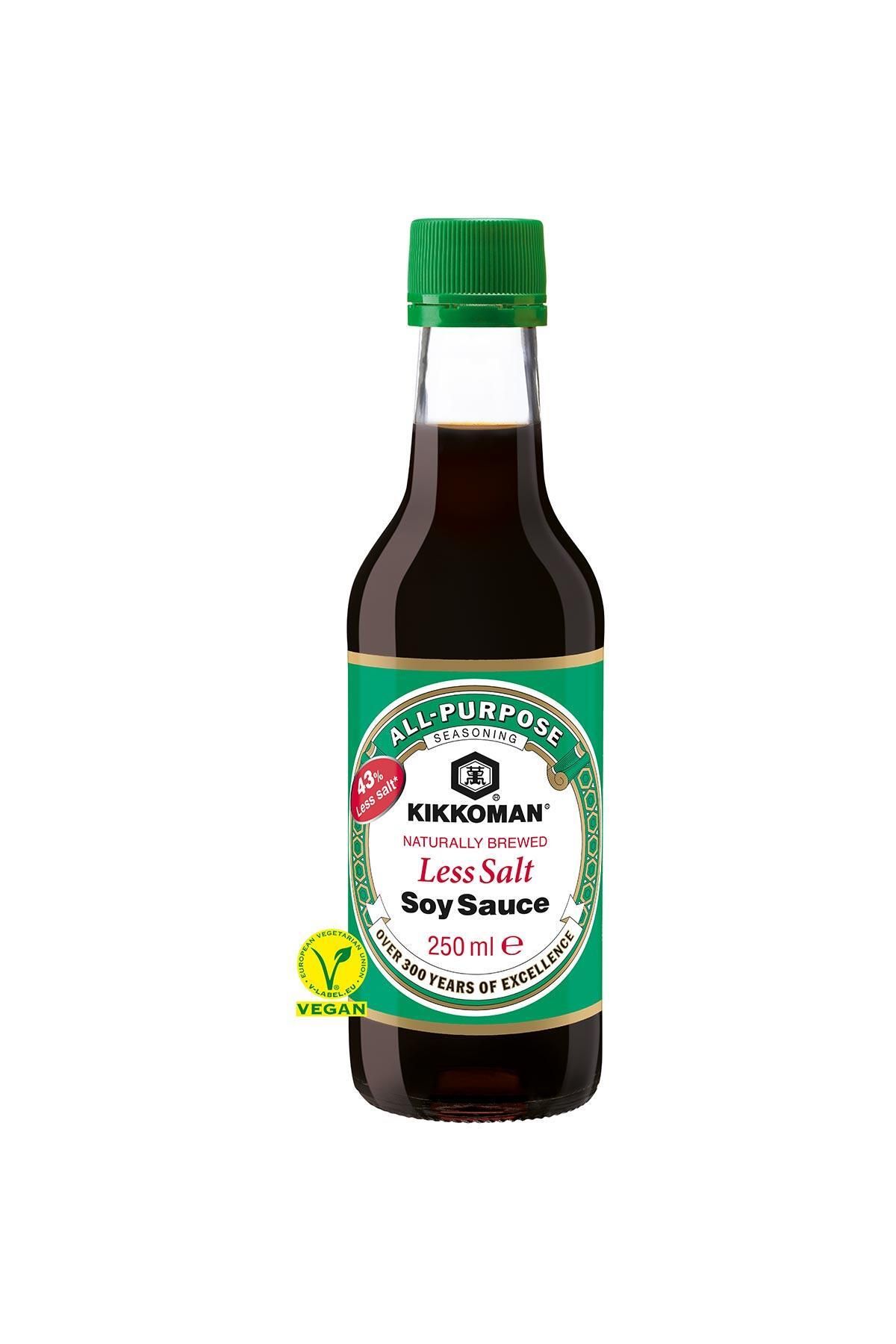 Kikkoman Less Salt Soy Sauce 250 ml