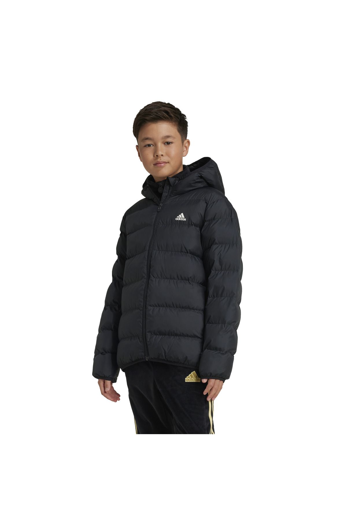 adidas-J Sd Children's Black Coat Iv9505 2