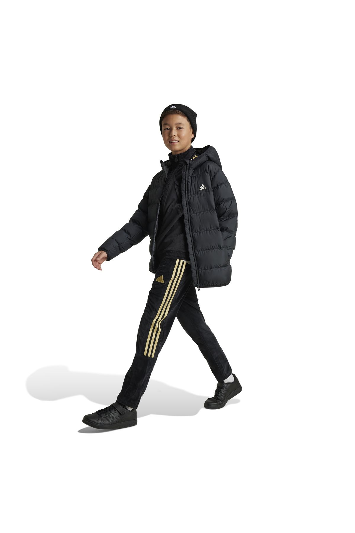 adidas-J Sd Children's Black Coat Iv9505 1