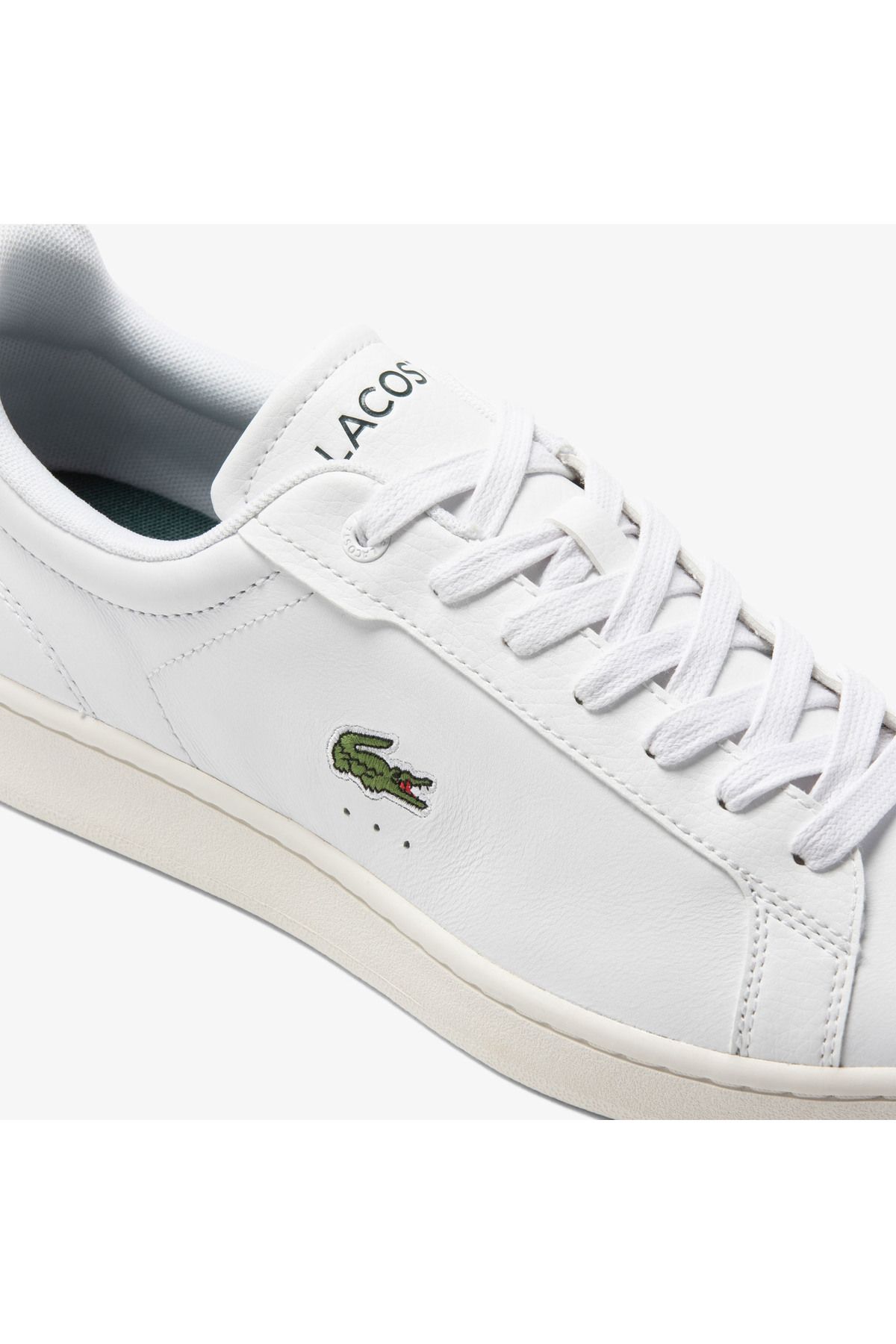 اسنیکر سفید مردانه کفش ورزشی کارنابی اورجینال Lacoste