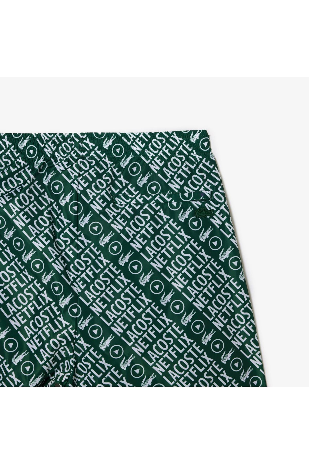 شلوار گرمکن سبز مردانه و زنانه Netflix Green TrackSuit شش Lacoste