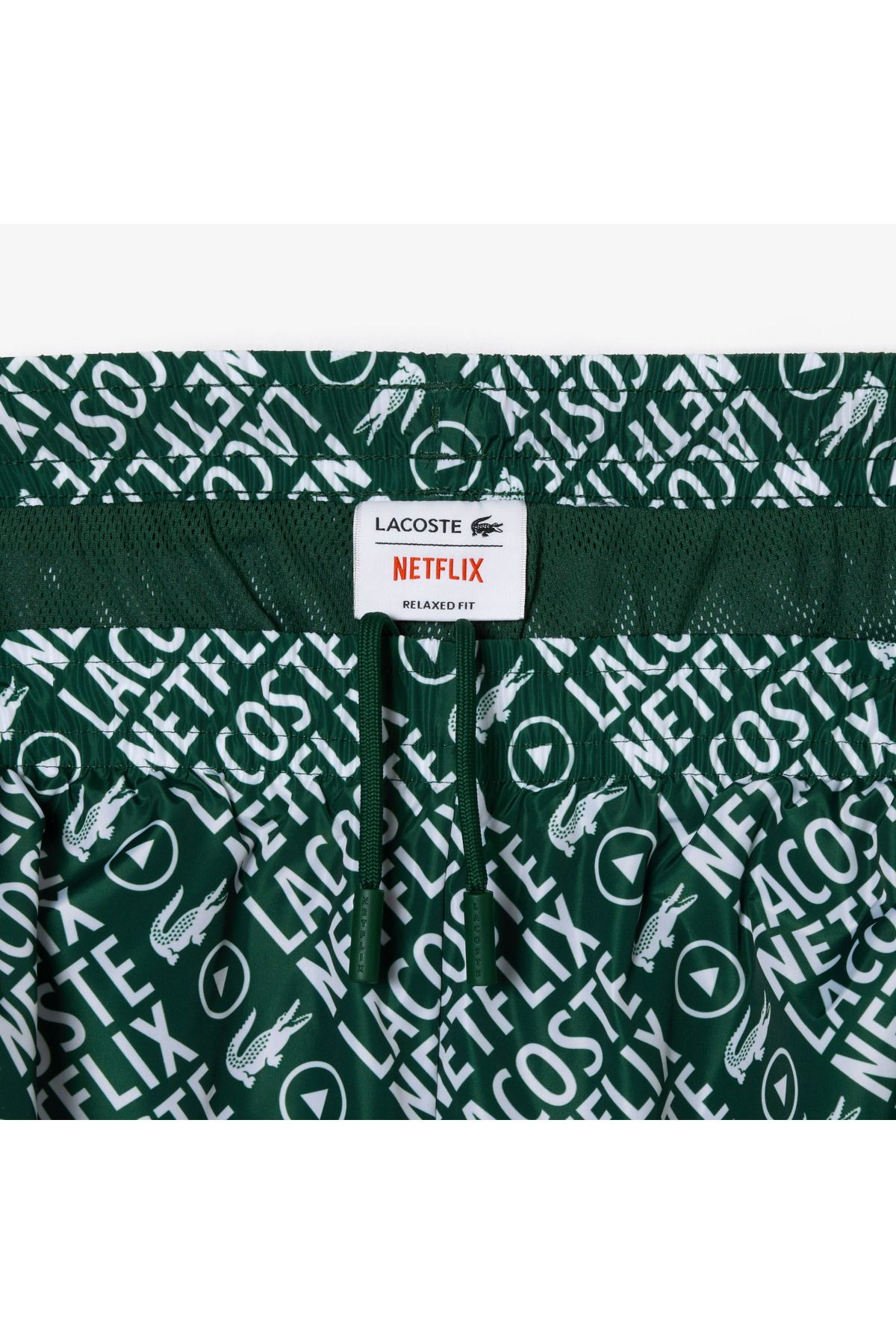 شلوار گرمکن سبز مردانه و زنانه Netflix Green TrackSuit شش Lacoste