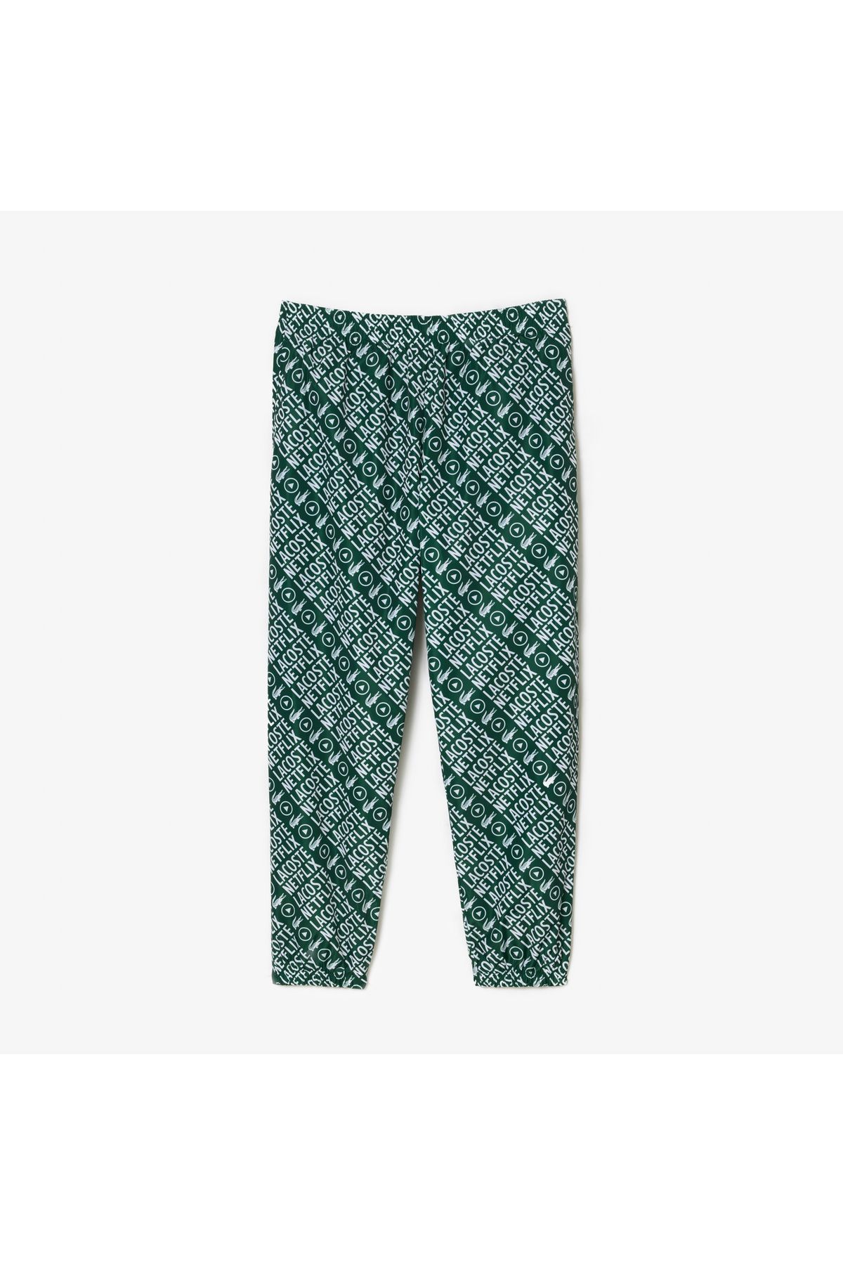 شلوار گرمکن سبز مردانه و زنانه Netflix Green TrackSuit شش Lacoste