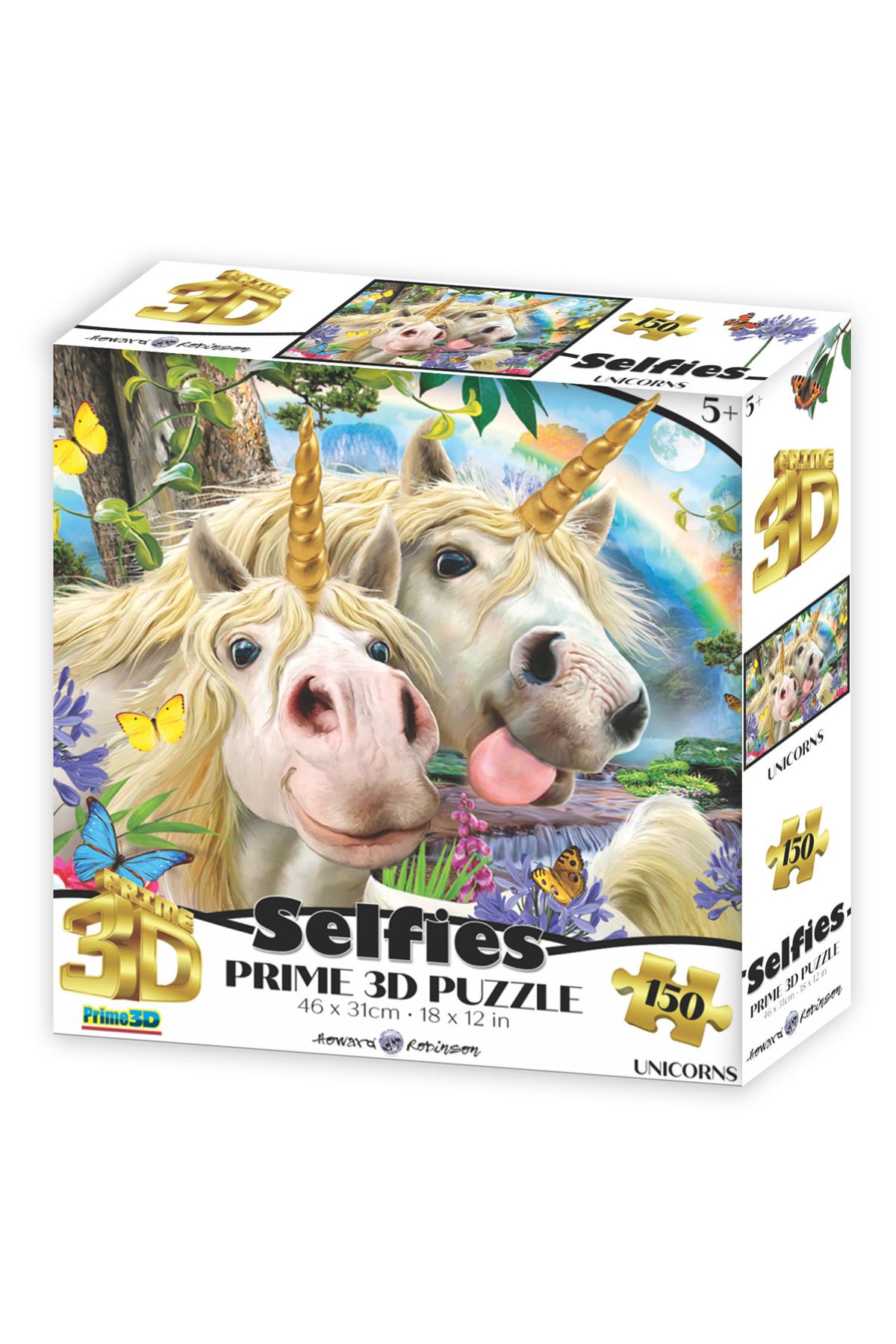 Prime 3D - Unicorn Selfie 150 Parça Puzzle 10957