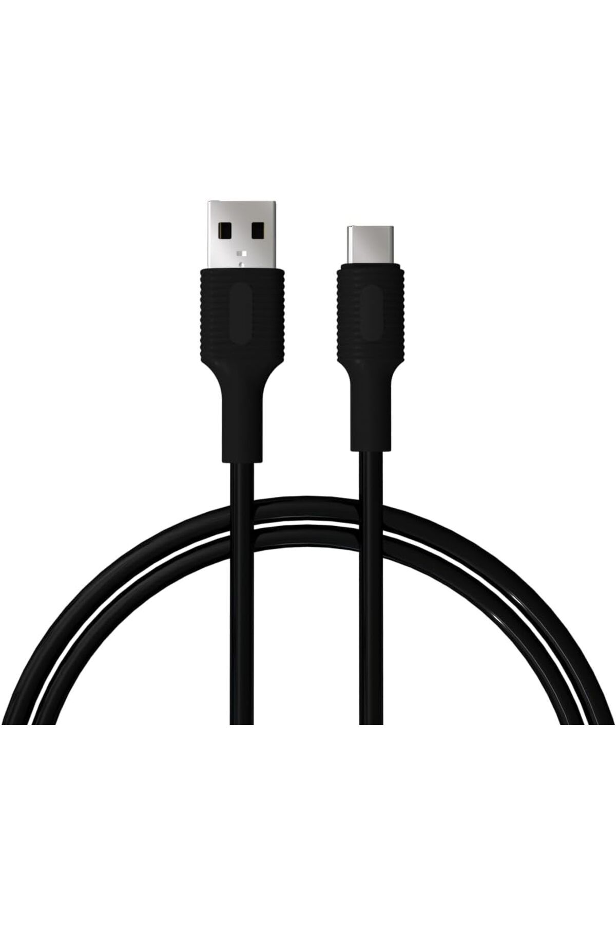 STOREMAX efshopx Basic USB A-C Hızlı Şarj Kablosu, Siyah (100 CM) New Desing 1002192