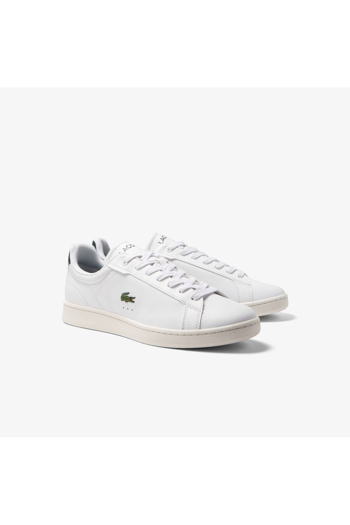اسنیکر سفید مردانه کفش ورزشی کارنابی اورجینال Lacoste