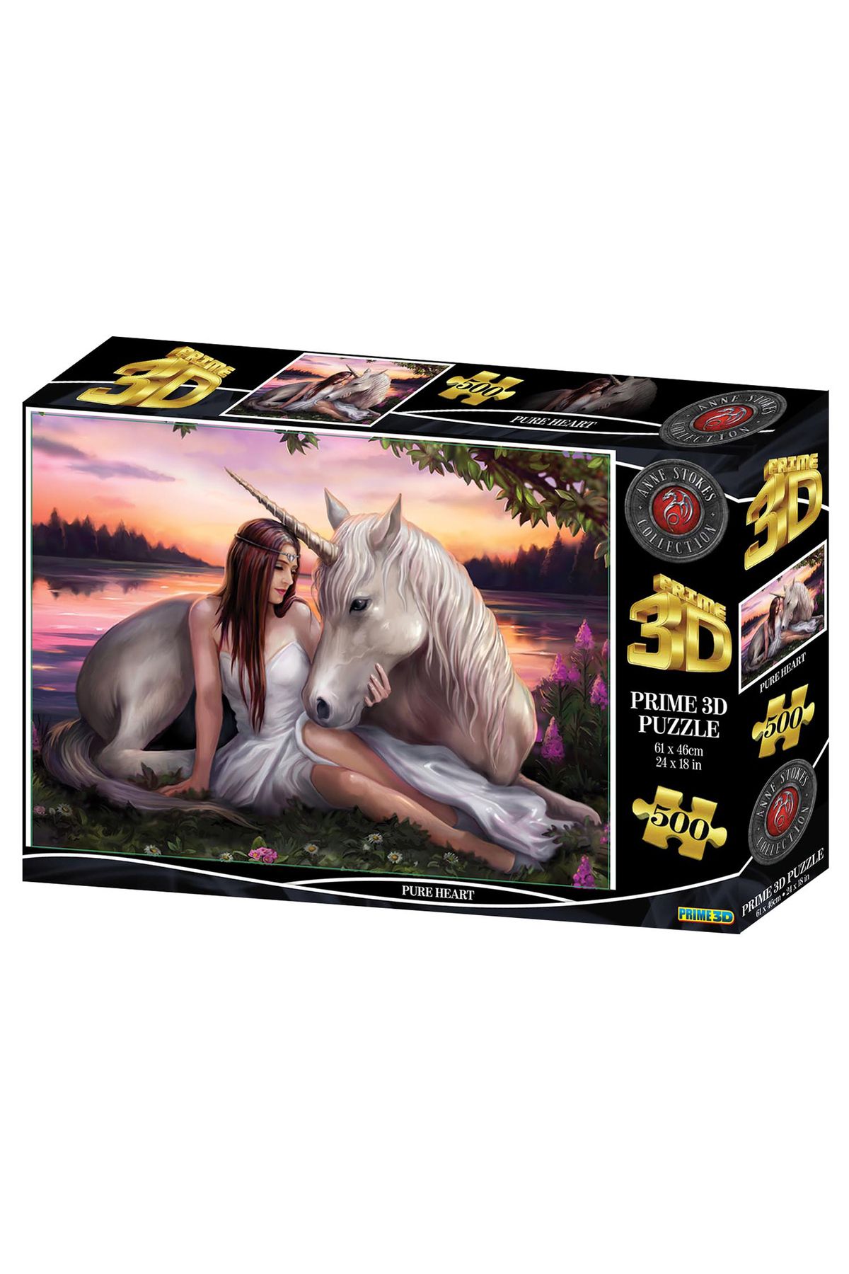 Prime 3D - Pure Heart 500 Parça Yetişkin Puzzle 10126