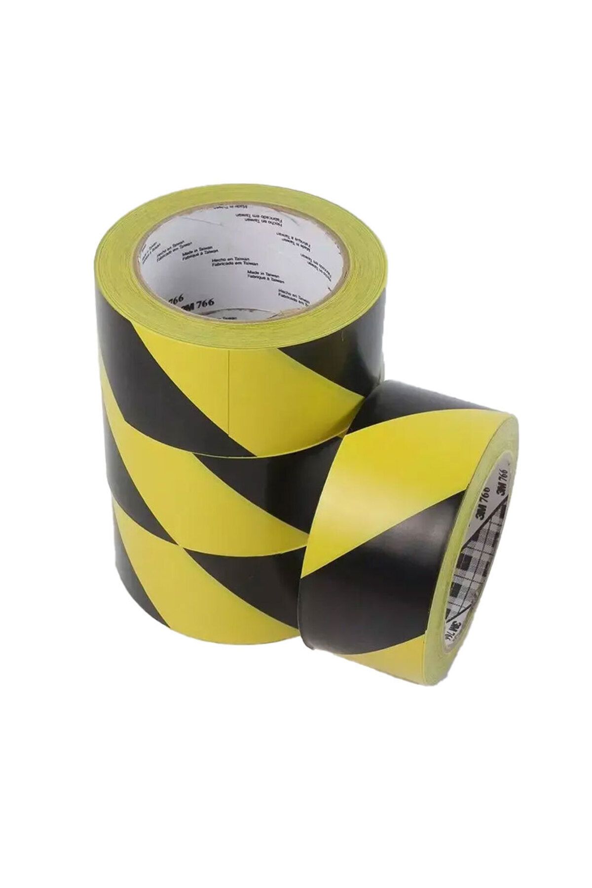 3M 766 Yer Işaretleme Bandı Sarı-siyah 50mm X 3