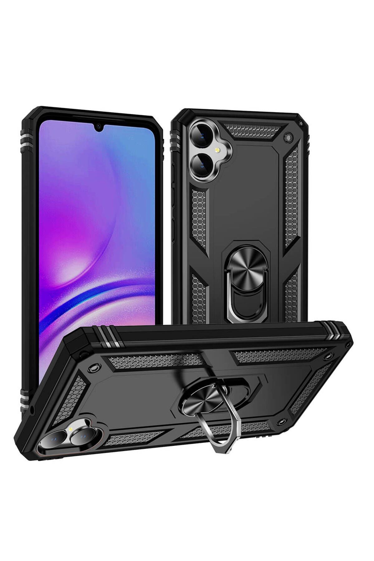 gaappy Mega R Serisi Samsung Galaxy A05 Siyah Kapak
