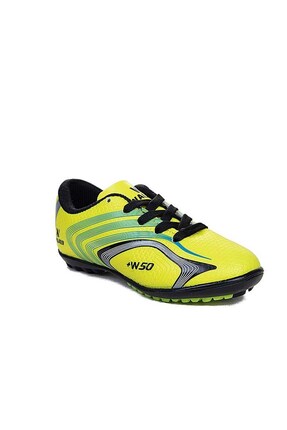 Genel Markalar 443-24 Erkek Çocuk Halı Saha Krampon Sarı Turkuaz 28-32