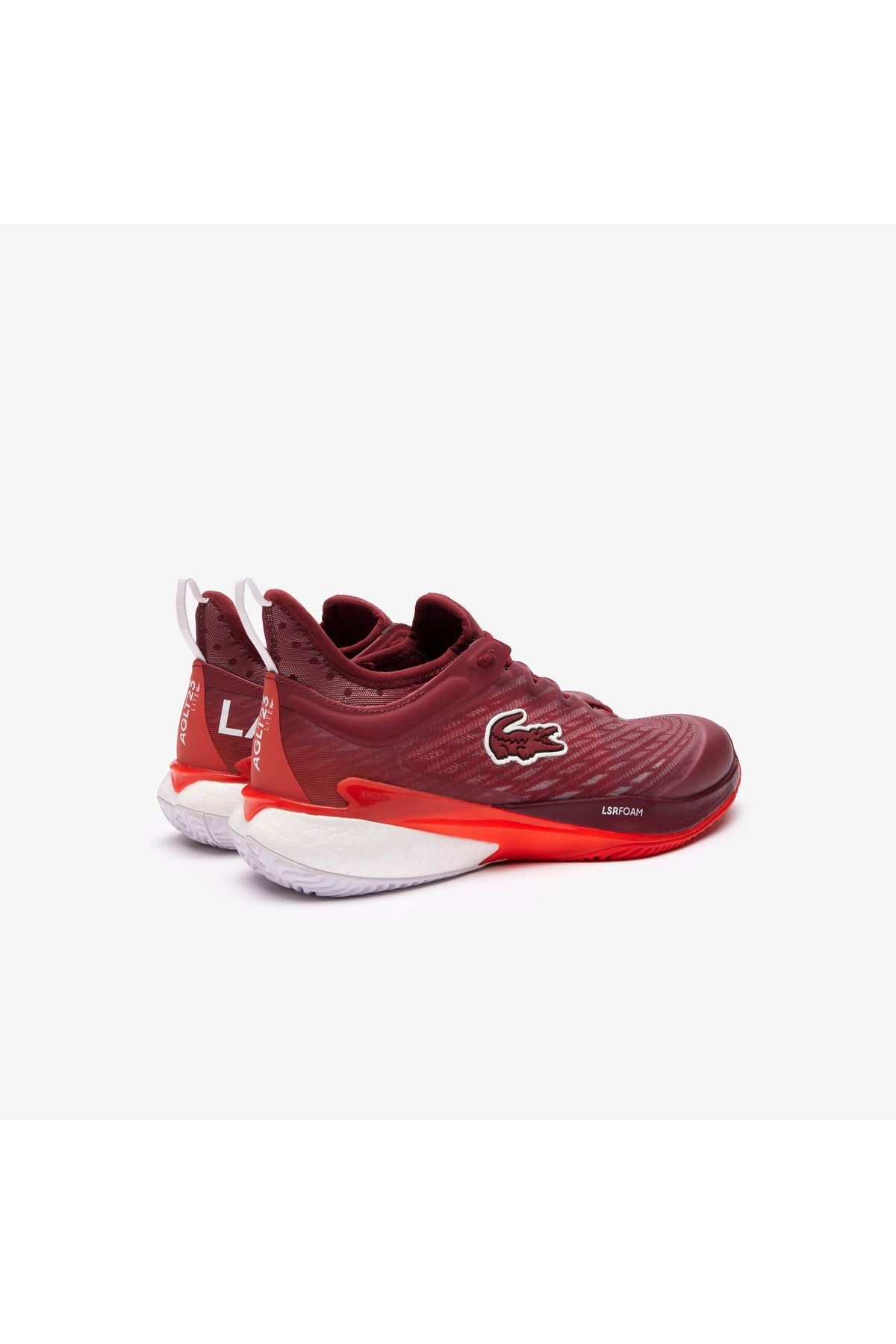 اسنیکر قرمز مردانه کفش ورزشی AG LT23 Lite Bordeaux Lacoste