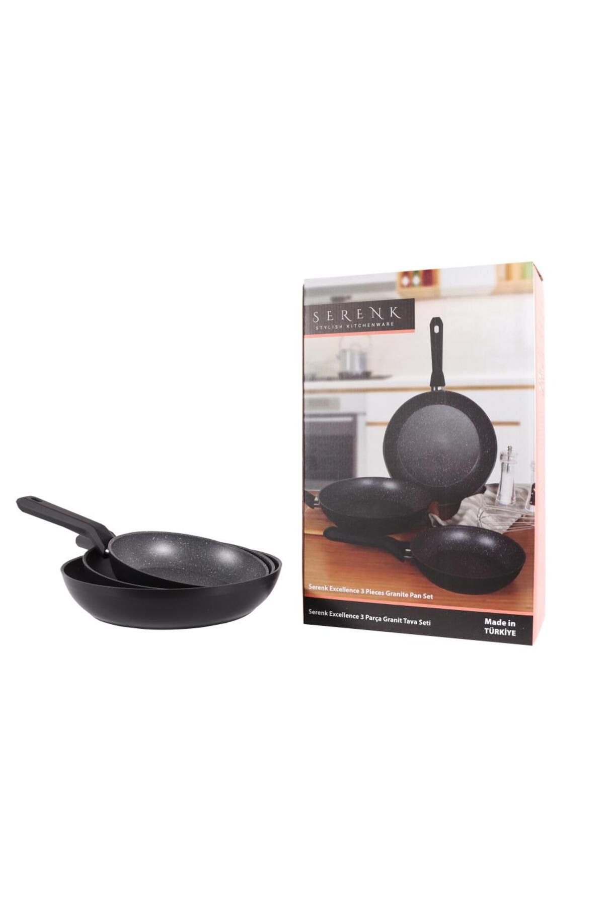 Serenk-Excellence 3 Piece Granite Pan Set 6