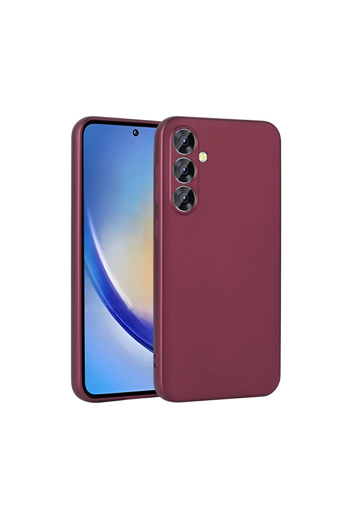 ELSAH Samsung Galaxy A35 Uyumlu Kılıf Esnek ve Darbe Emici Renkli Koruyucu Kapak