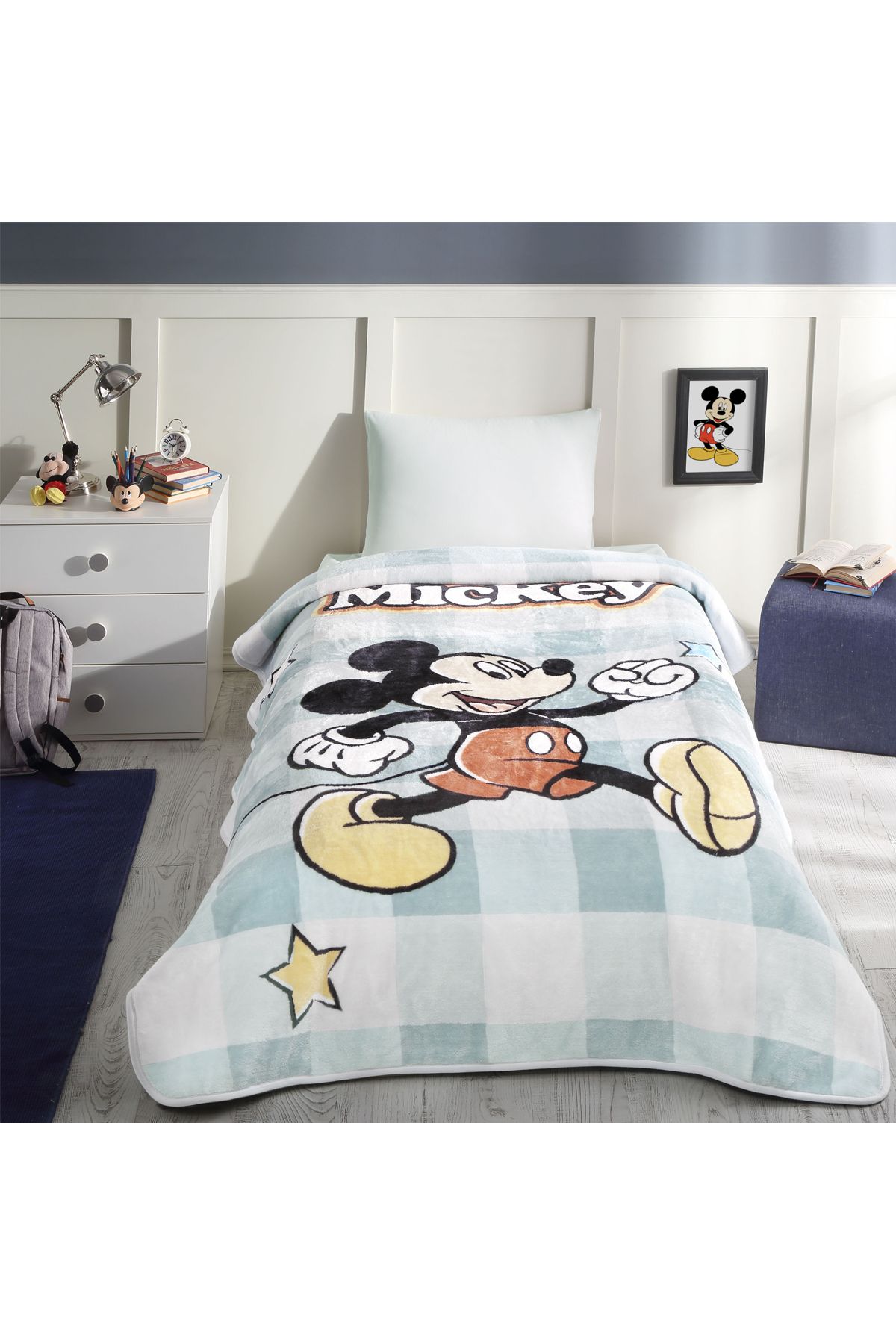 Özdilek-Pătură pentru copii, cu licență Disney Mickey Star, 160x220 cm 2