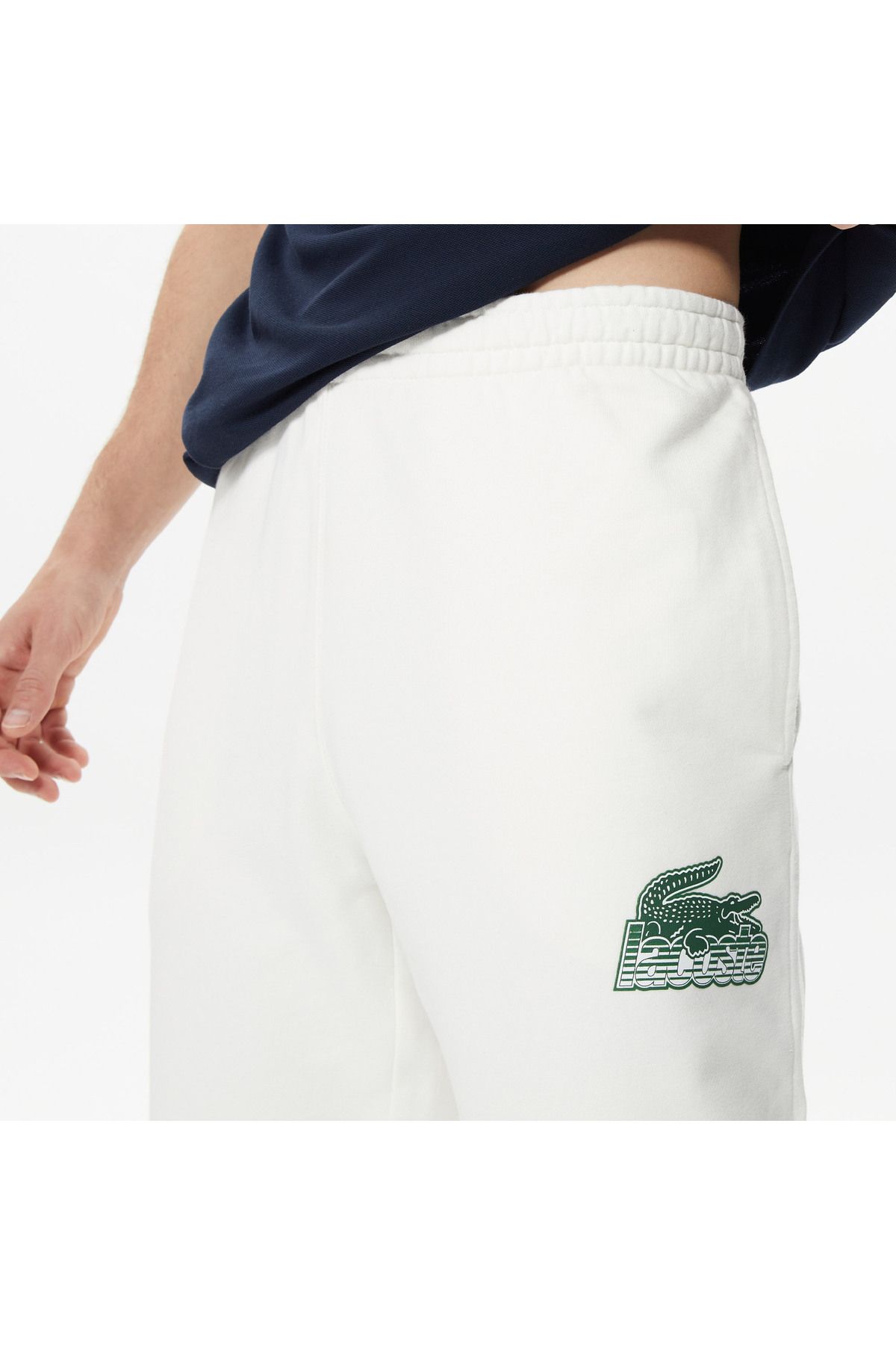 شلوار گرمکن سفید مردانه لباس نئو میراث شش Lacoste