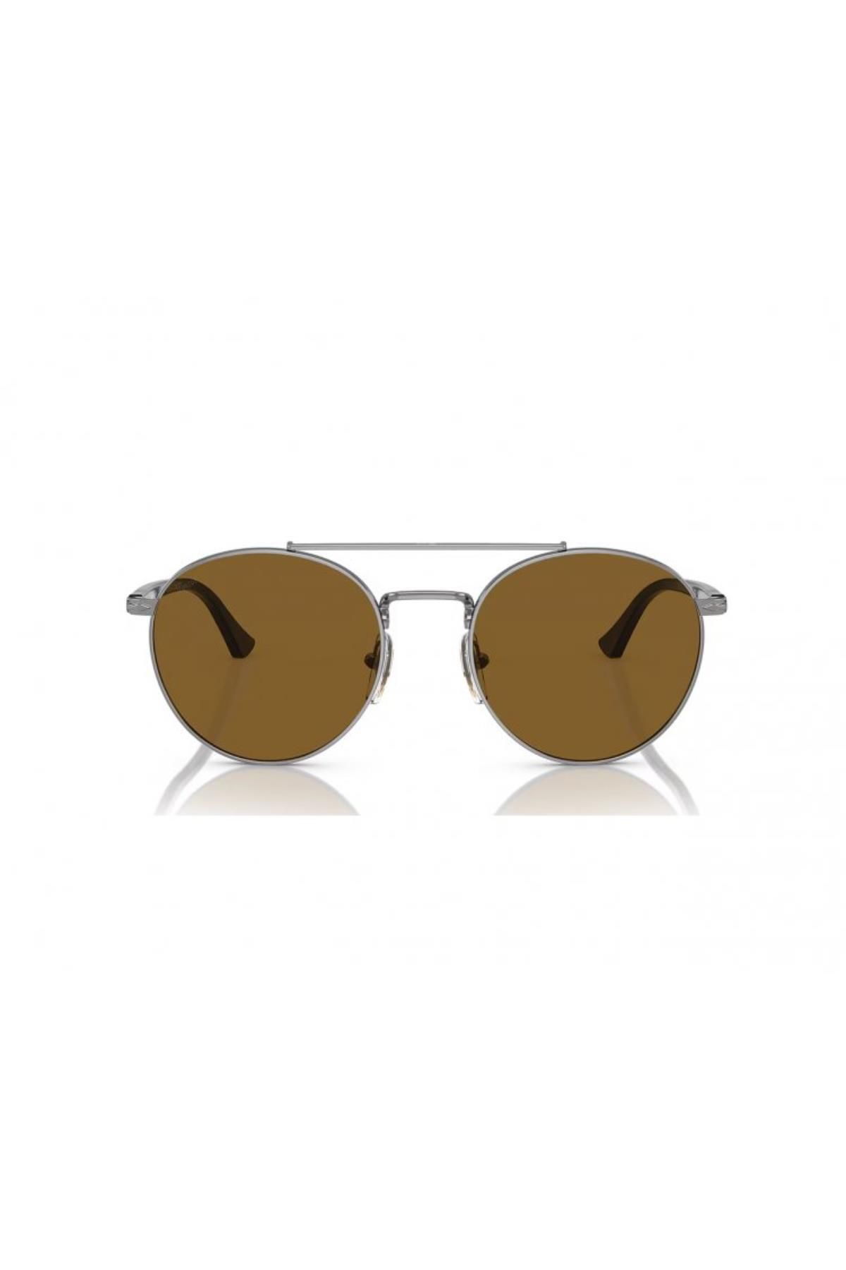 عینک آفتابی برنزی مردانه و زنانه یونیسکس 0PO1011S 52 513 33 Persol