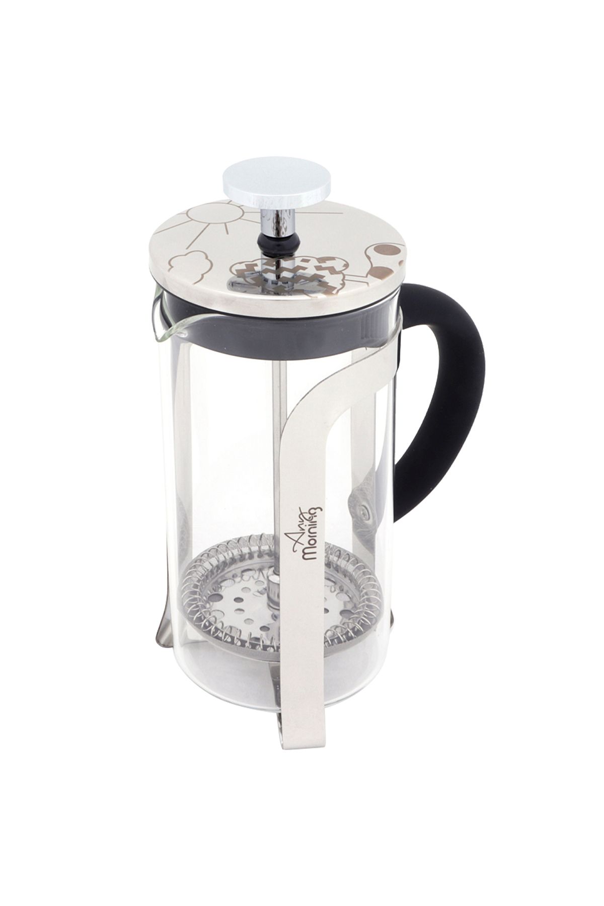 Any Morning Fy450 Presă Franceză Pentru Cafea Și Ceai De Plante 600 Ml - One Size