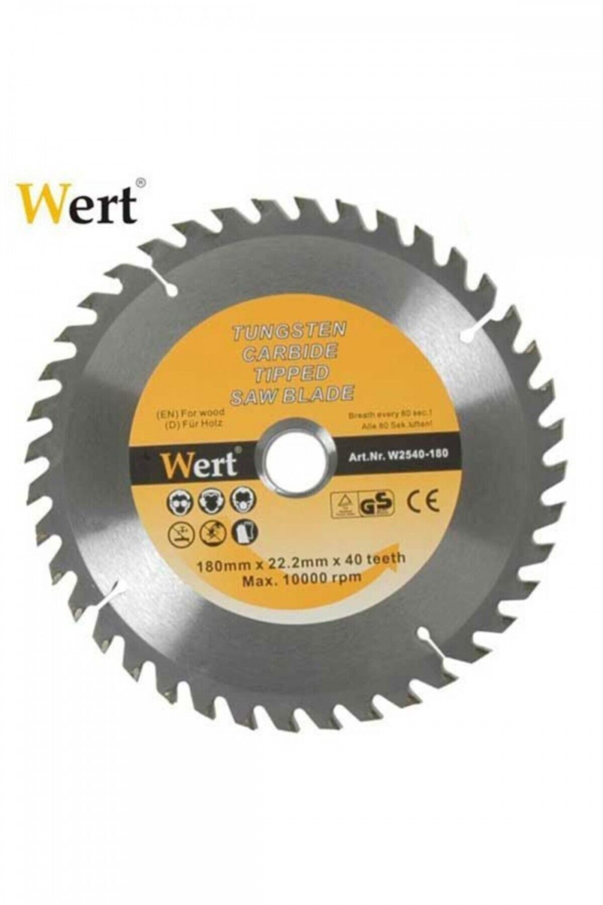 WERT 2540-115 Ahşap Kesme Testeresi (ø 115mm)