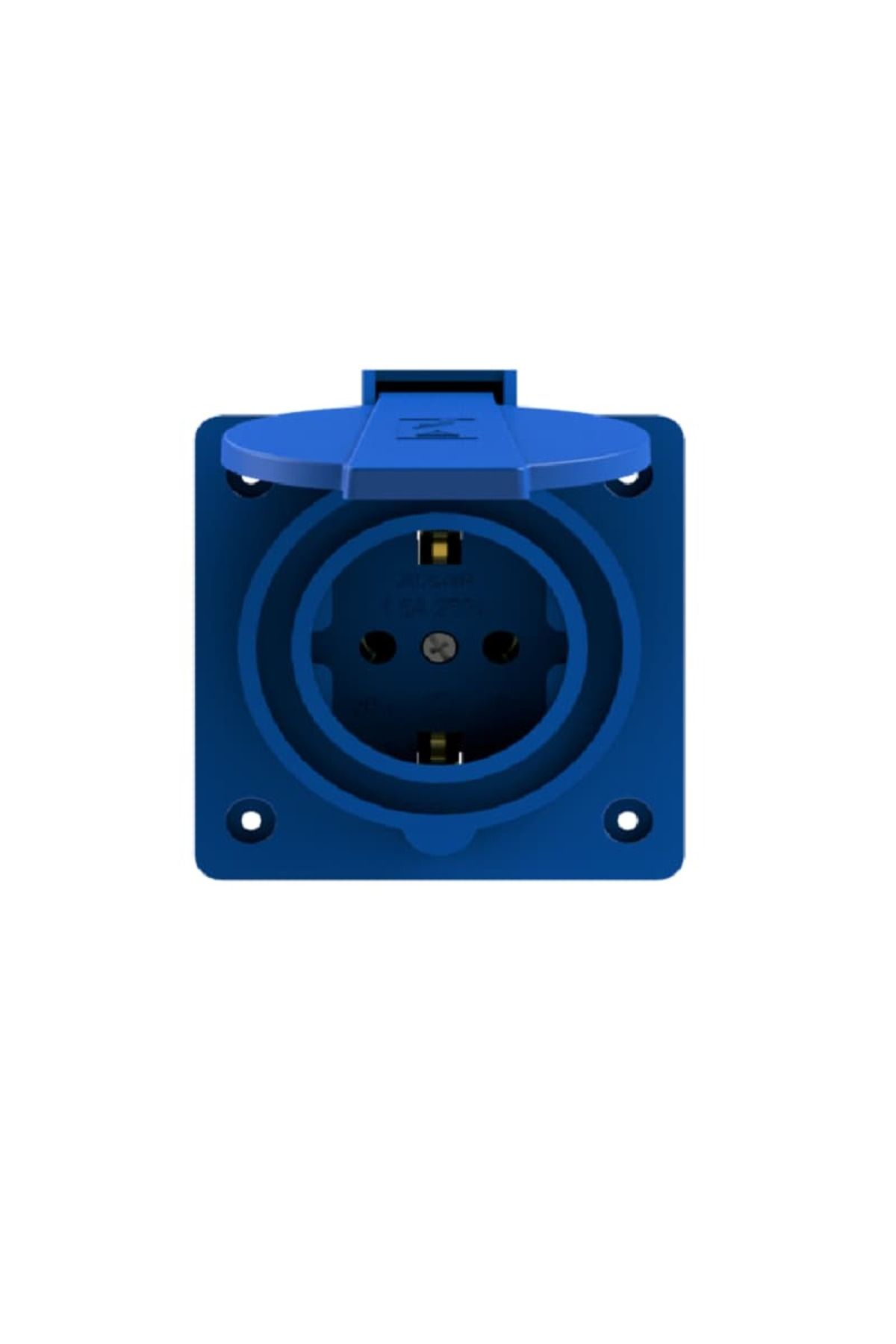 NE-AD-2001-Mp 1X16A Covered Machine Socket 2