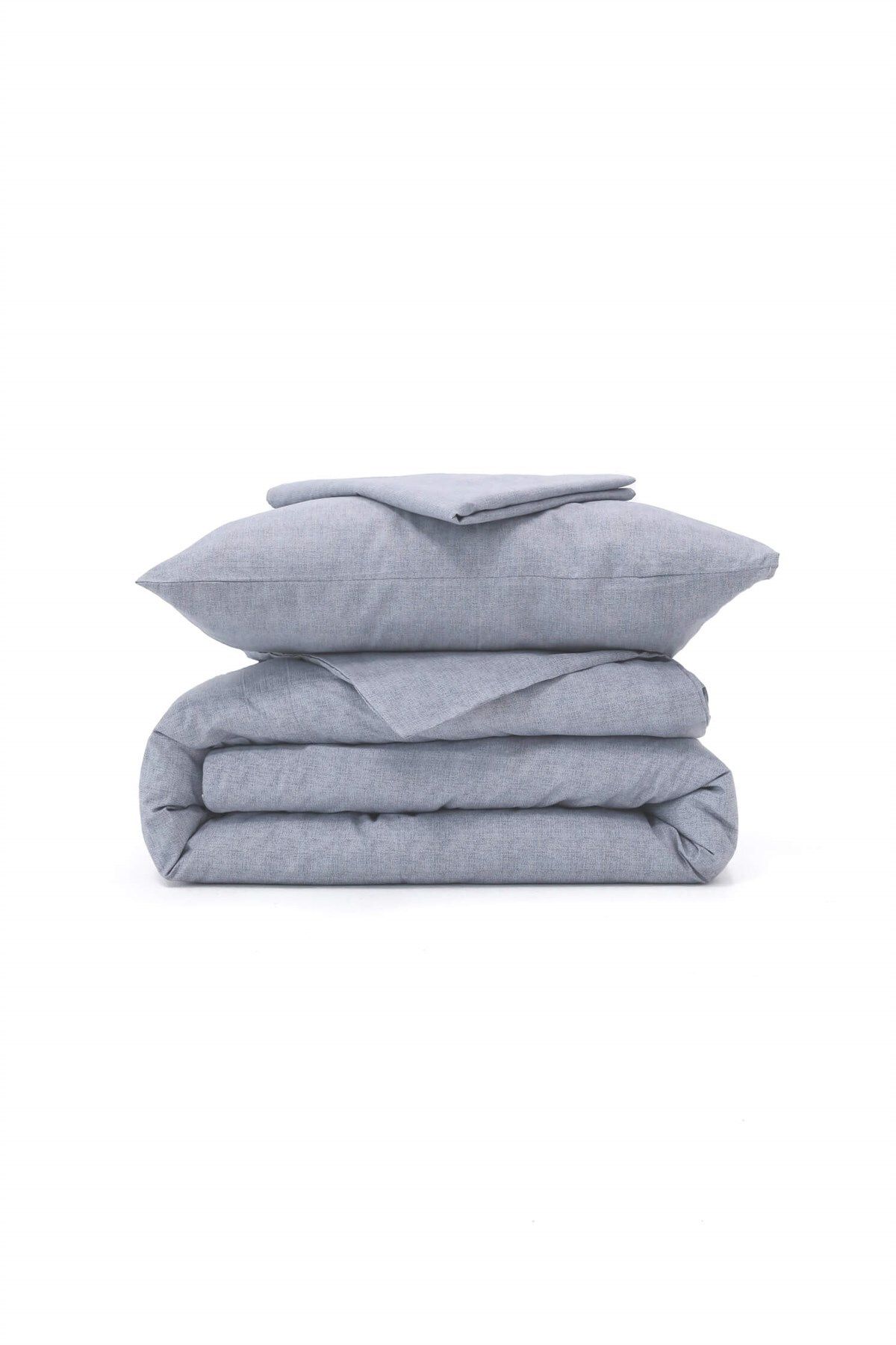کاور لحاف یک نفره خاکستری مجموعه جلد دوتایی Duvet Gold Ranforce FAVORA