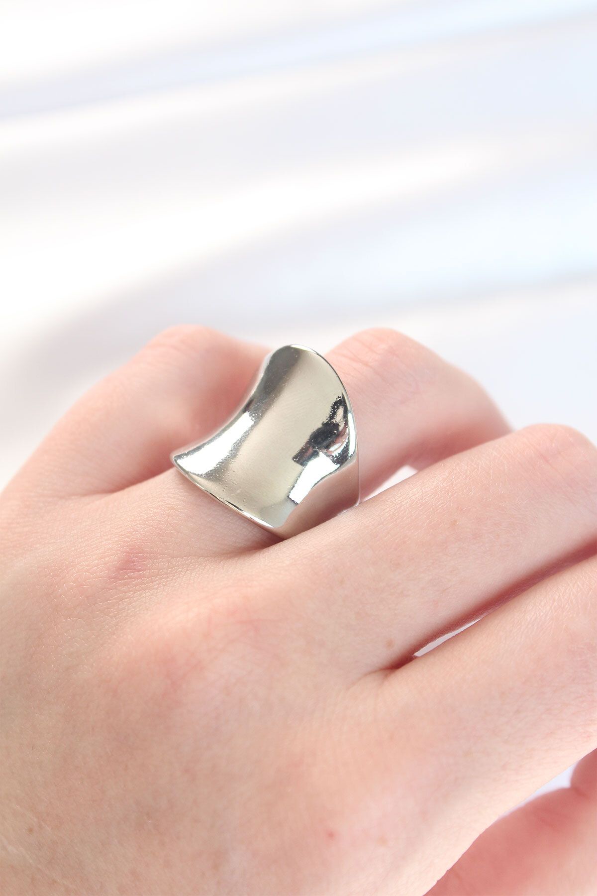 STİL E DİVERSO-Ring - Silver-colored - Without Stone 1