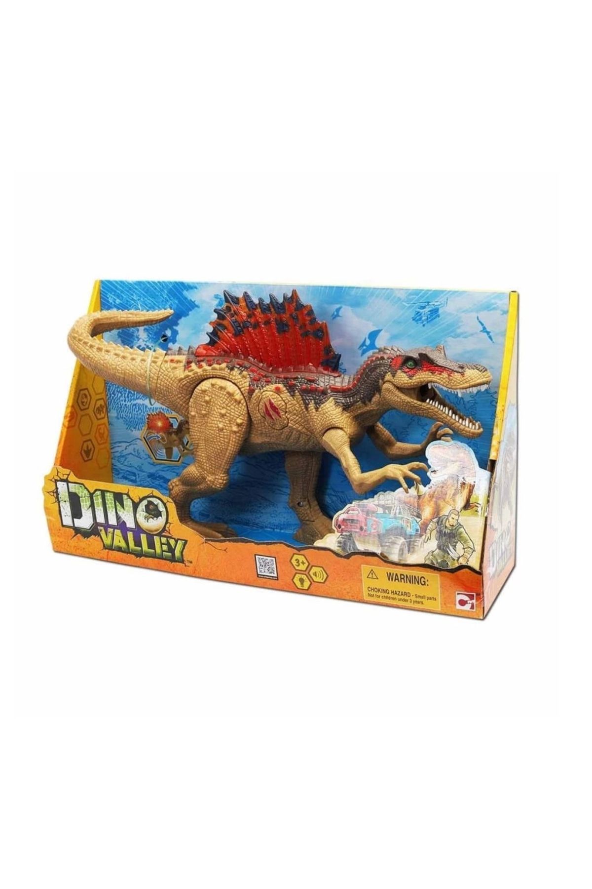 TWOX 42065 Sesli ve Işıklı Dino Valley Spinosaurus 40 cm -Sunman