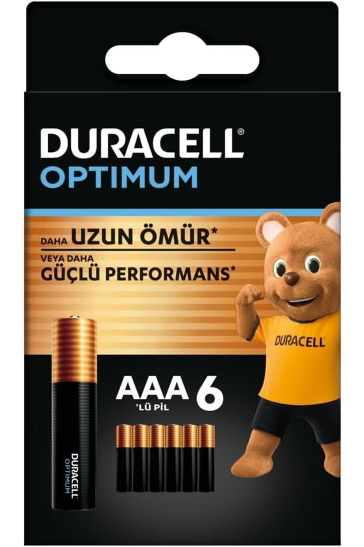 STOREMAX lbstorex Optimum AAA İnce Kalem Pil (6’lı Paket) - Alkalin Pil 1,5V - Pil Saklama Paketi - LR03
