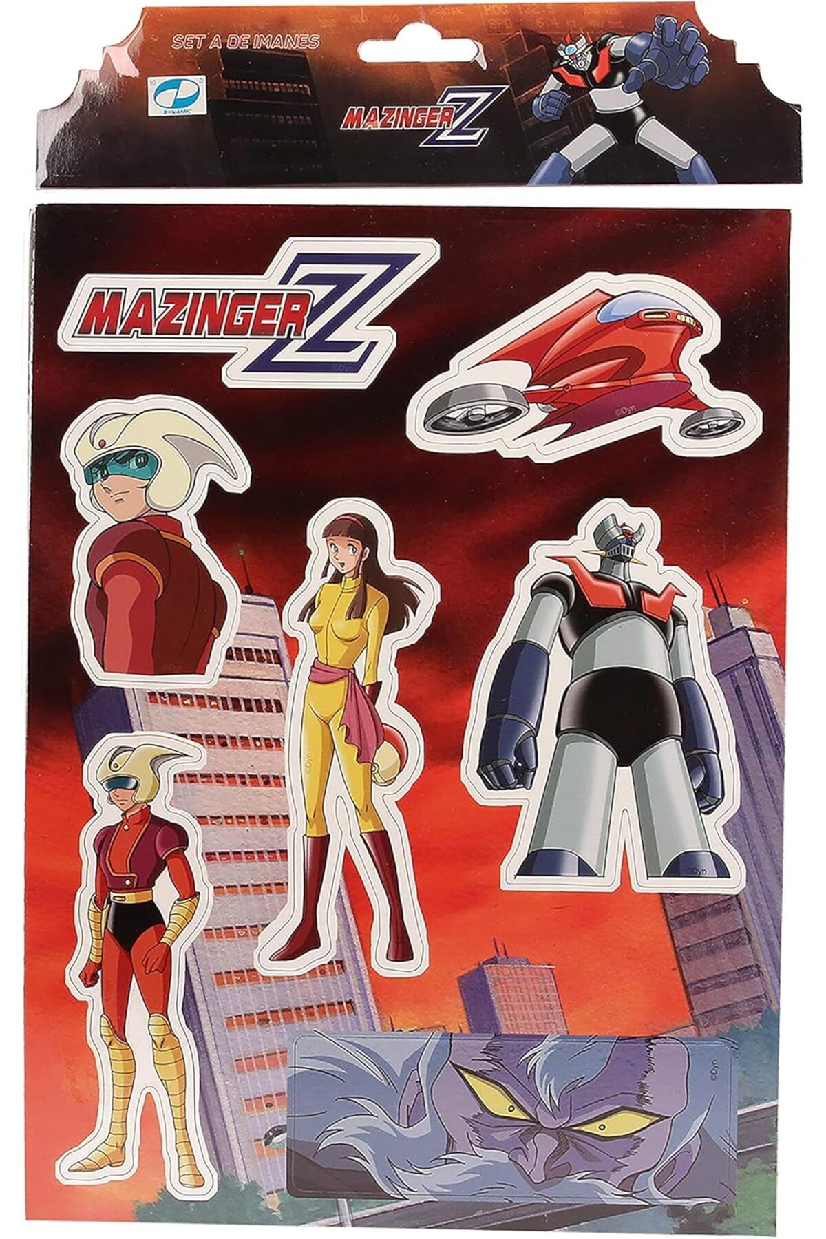 STOREMAX lbstorex Toys Mazinger Z Magnet Set A Mazinger Magnet Seti Newdsng 1116818