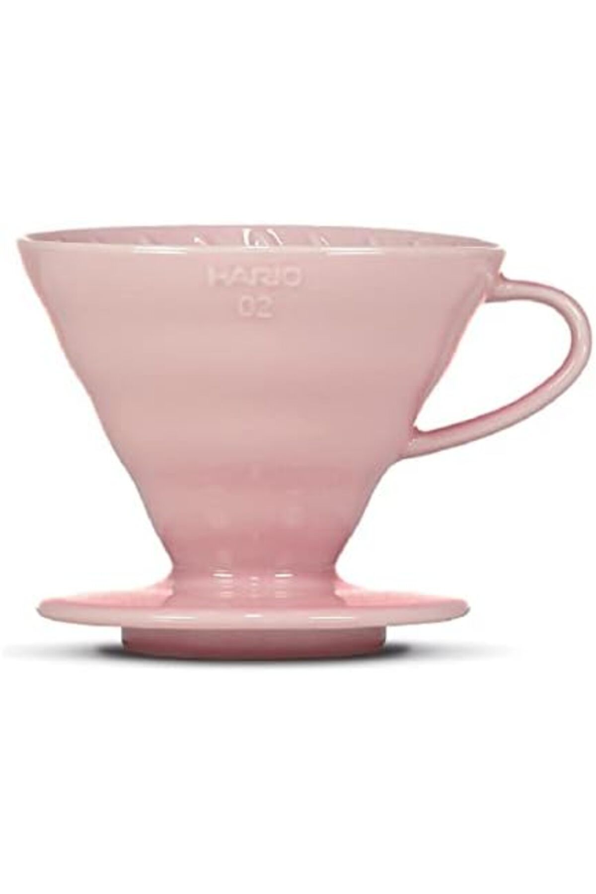 STOREMAX Kahve filtresi/el filtresi V60 porselenden boyut 02 pembe