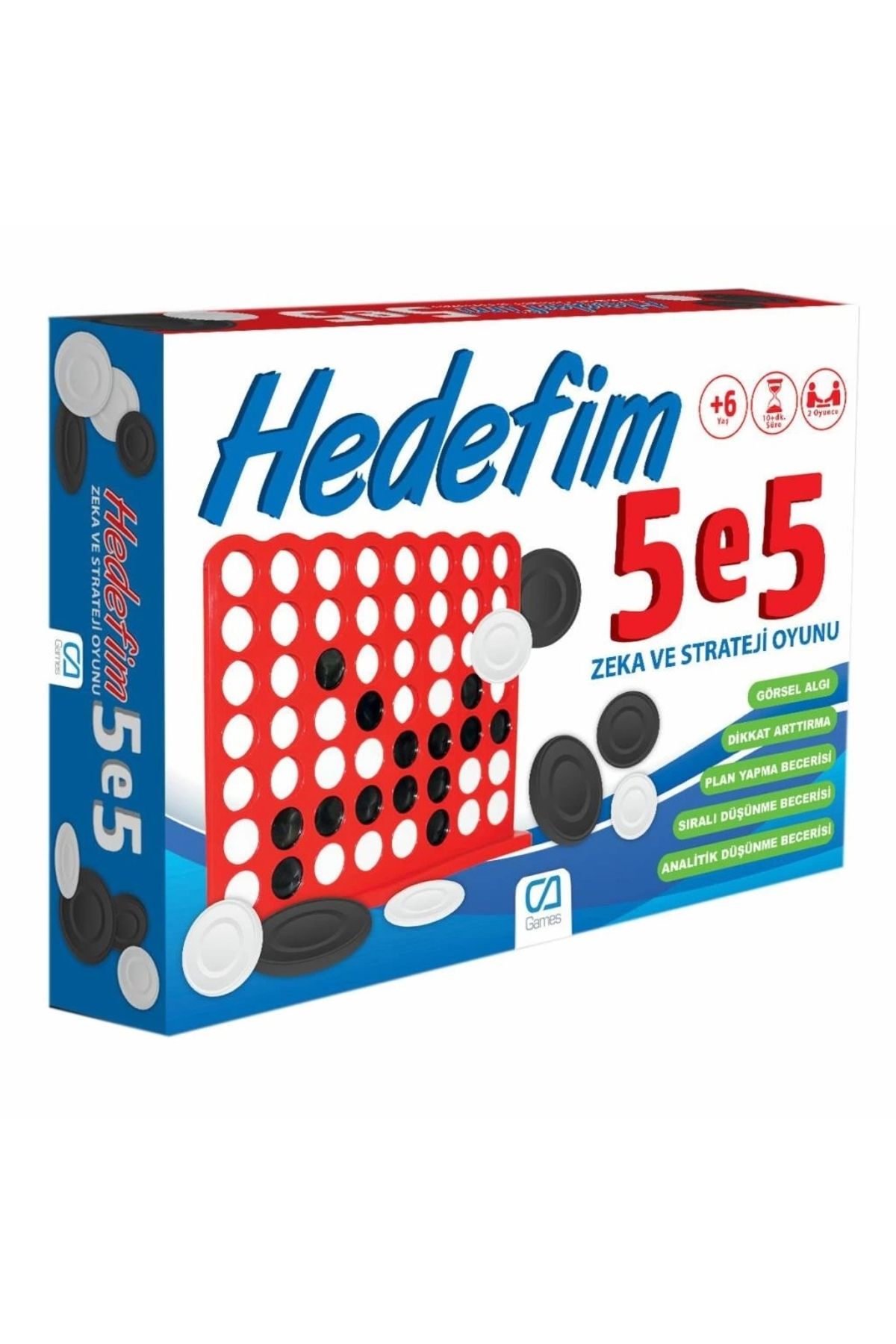 Basic Fun Çocuk CA.5172 Hedefim 5 e 5 Oyunu - CA Games