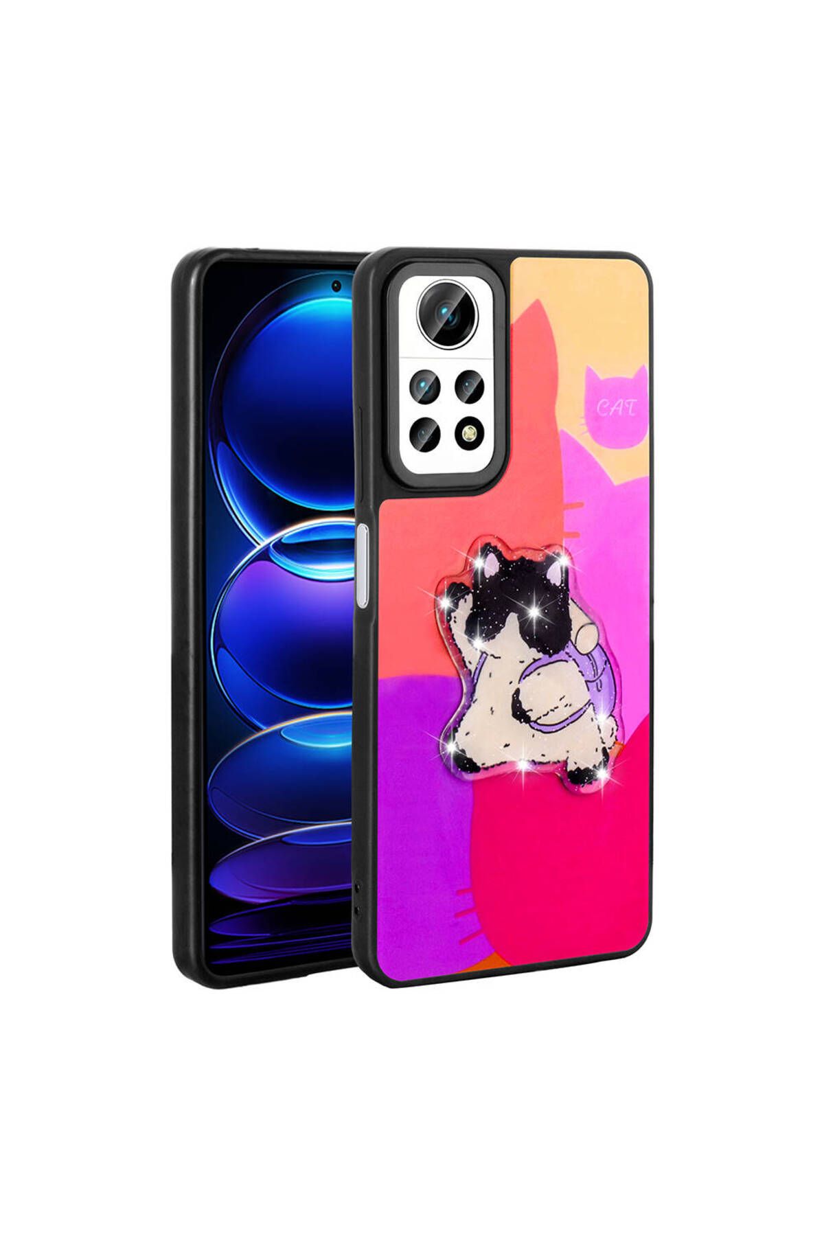 gaappy Pamas Serisi Xiaomi Redmi Note 12 Pro 4G Mor Kapak
