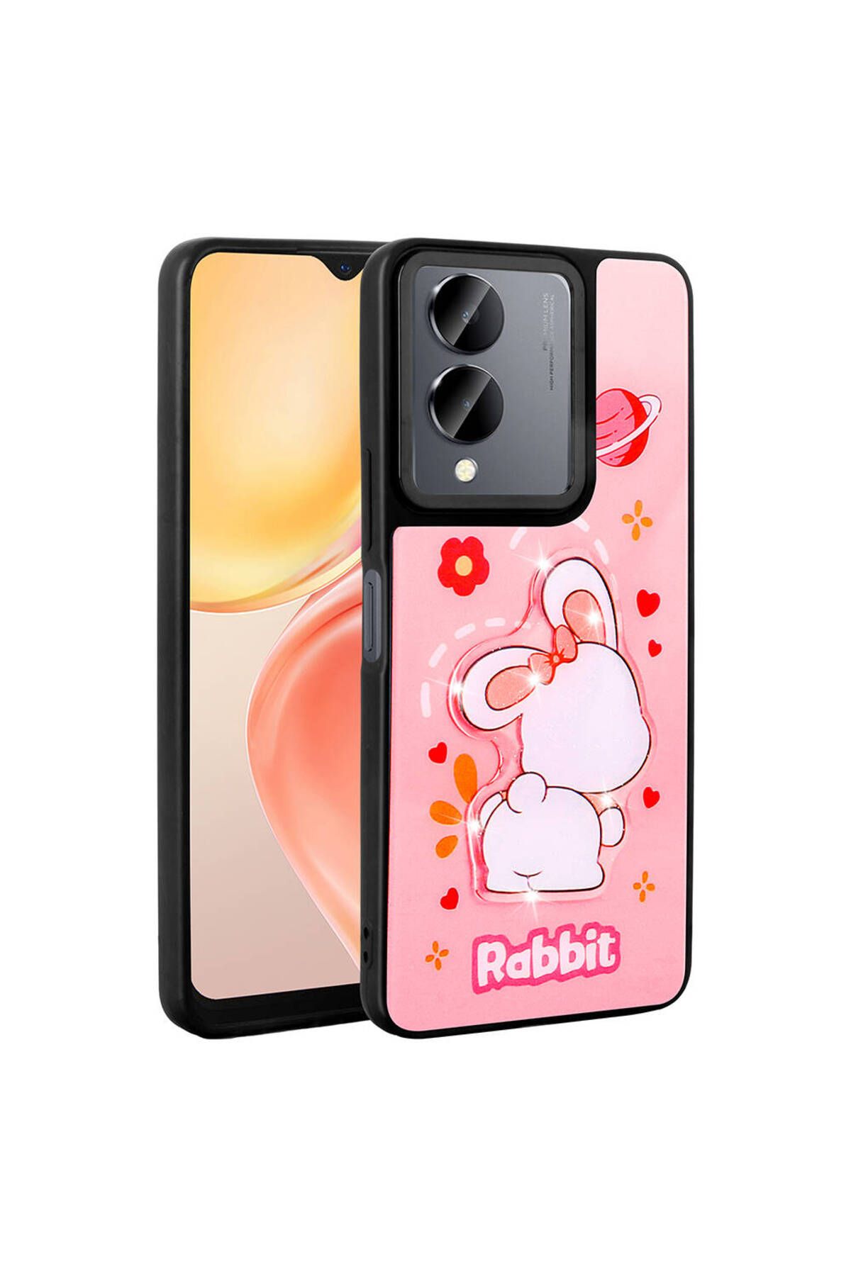 gaappy Pamas Serisi Vivo Y36 5G Pembe Kapak