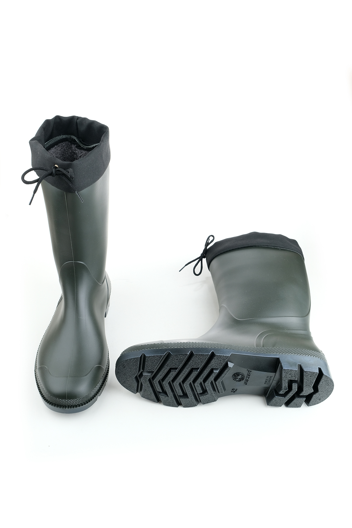 Gezer  Kışlık Bağcıklı İçi Kürklü Su Geçirmez Erkek Çizme - Görsel 5