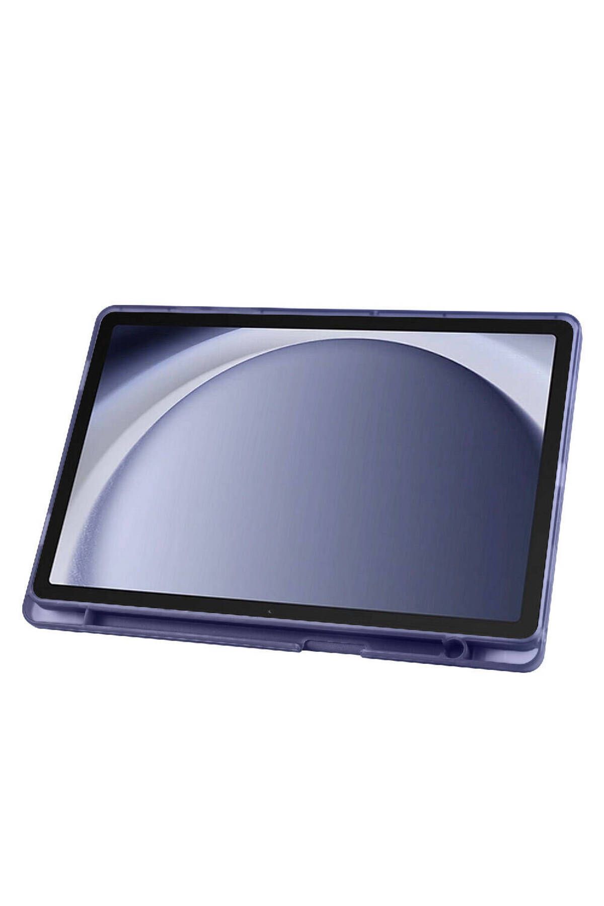 Hatreds-Galaxy Tab A9 Case with Folding Pen Compartment Tri Folding Stand Cover with Sleep Mode 6